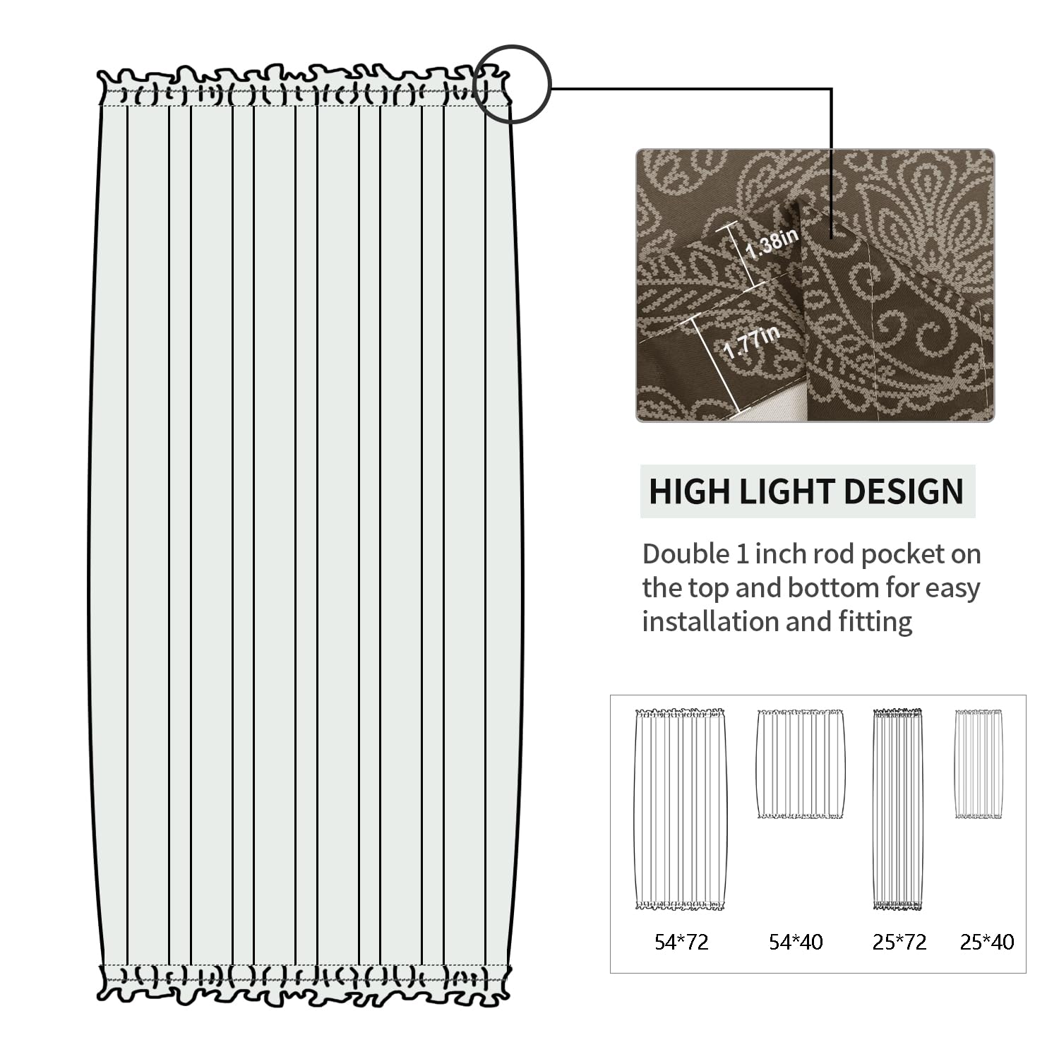 French Door Curtains