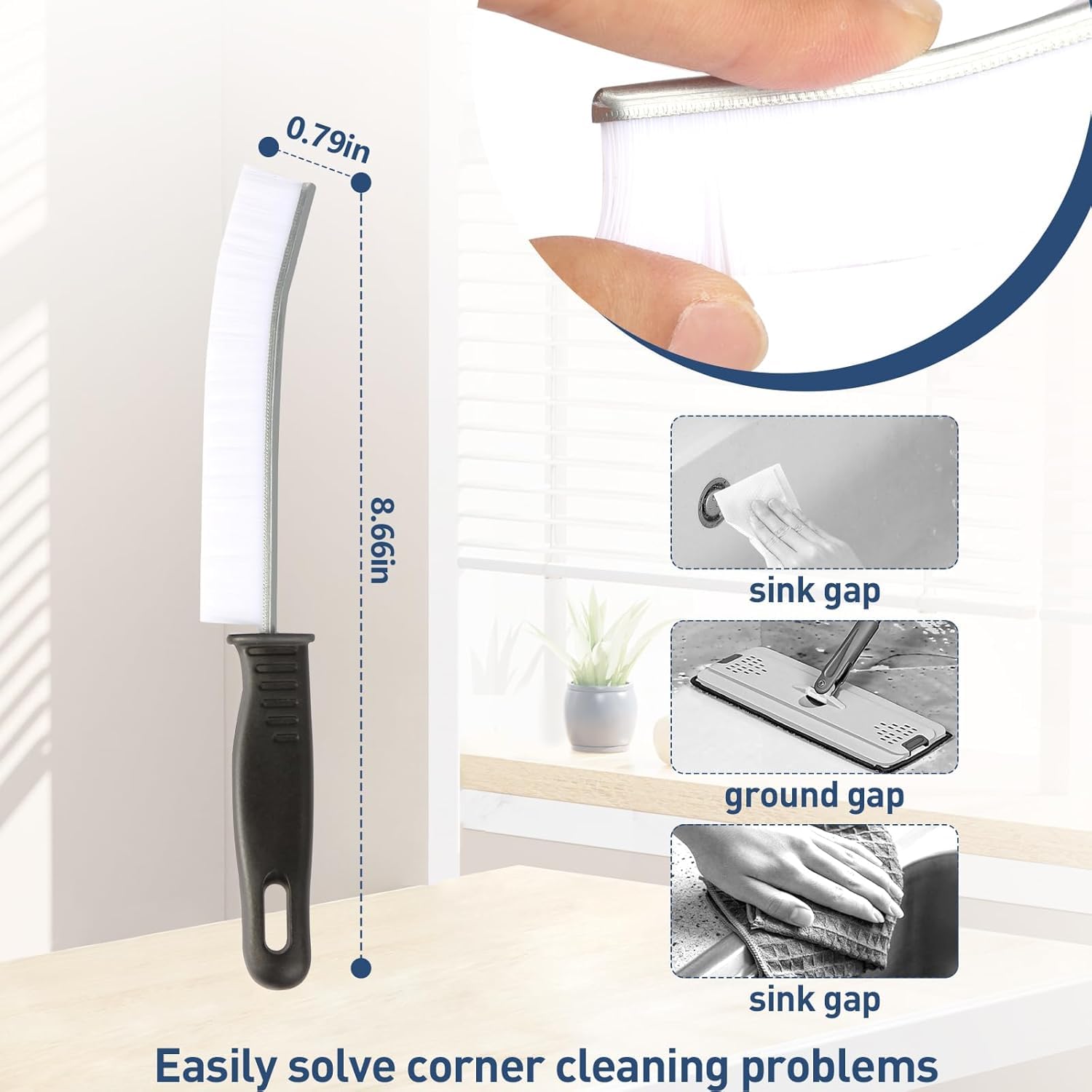 Crevice Cleaning Brush Set (6 Count)