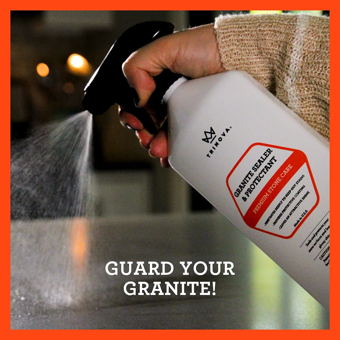 Granite Sealer & Protector for Stone Surfaces (18 Fl Oz)