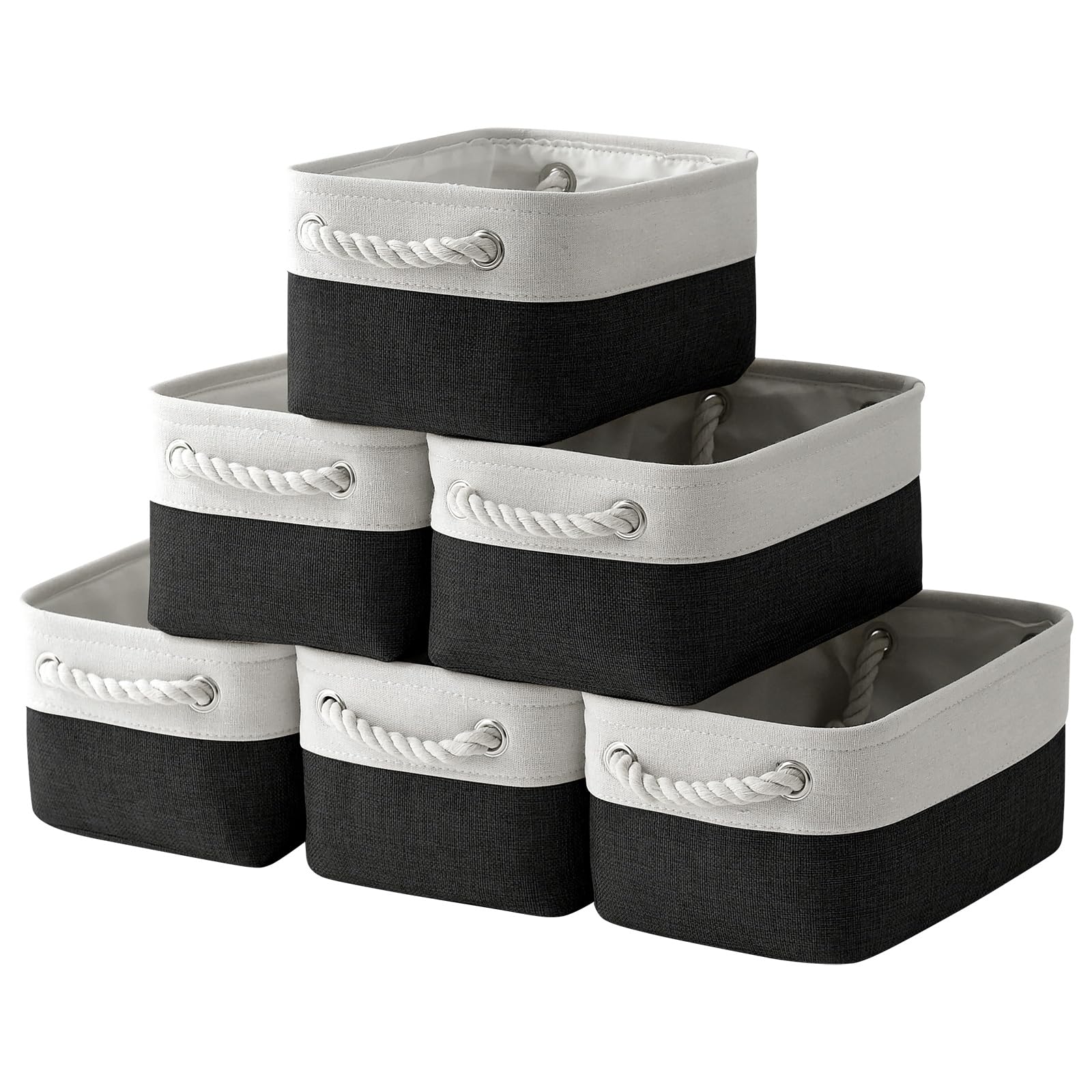 Storage Bins for Shelves (6 Count)