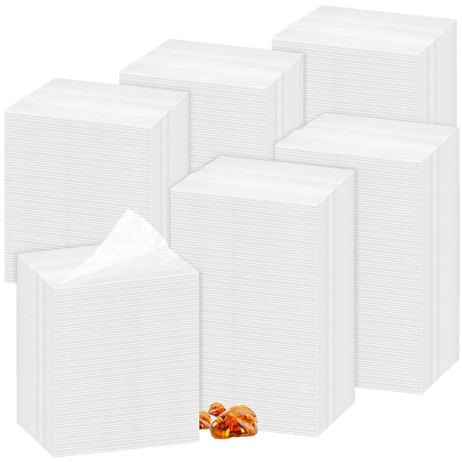 600 Count Dryer Sheets Bulk Fabric Softener Amber Vanilla Scent Dryer Sheets Naturally Softens and Removes Static Cling