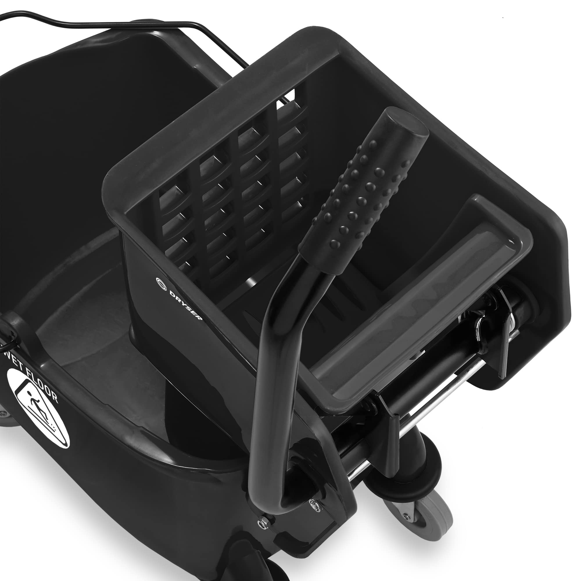 Commercial Mop Bucket with Side Press Wringer