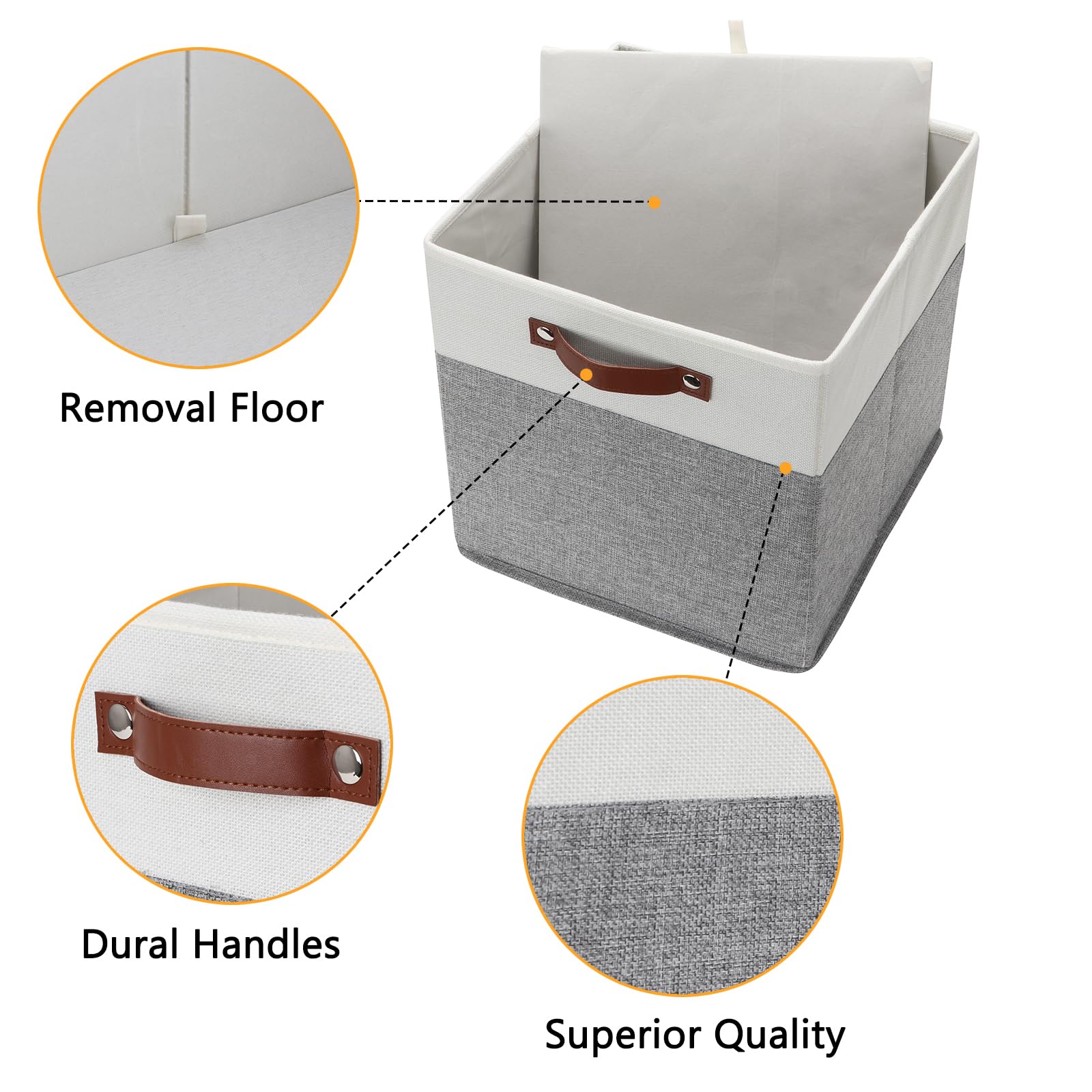 Storage Cubes 13 inch (4 Count)