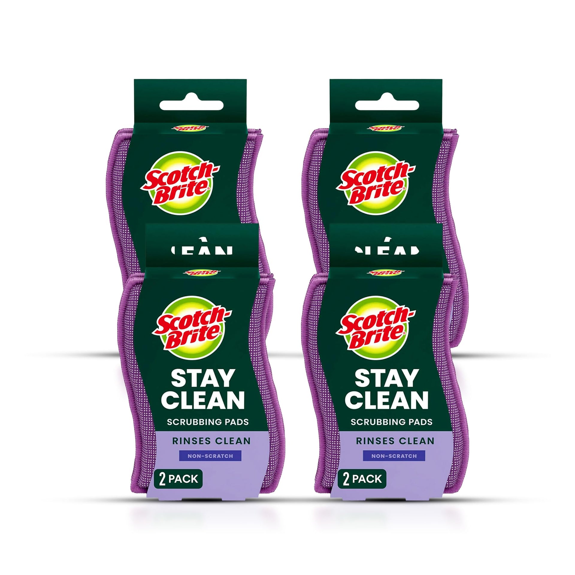 Scotch Brite Dobie Stay Clean Scrubbers (8 Count)