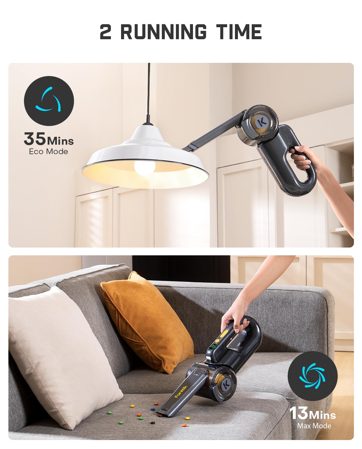 Fold V10 Ultra Deluxe Handheld Vacuum Cordless