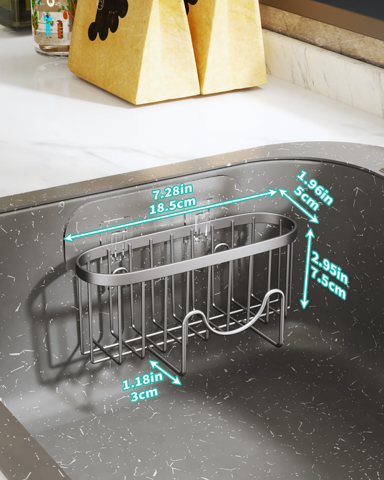 Kitchen Sponge Holder for Sink