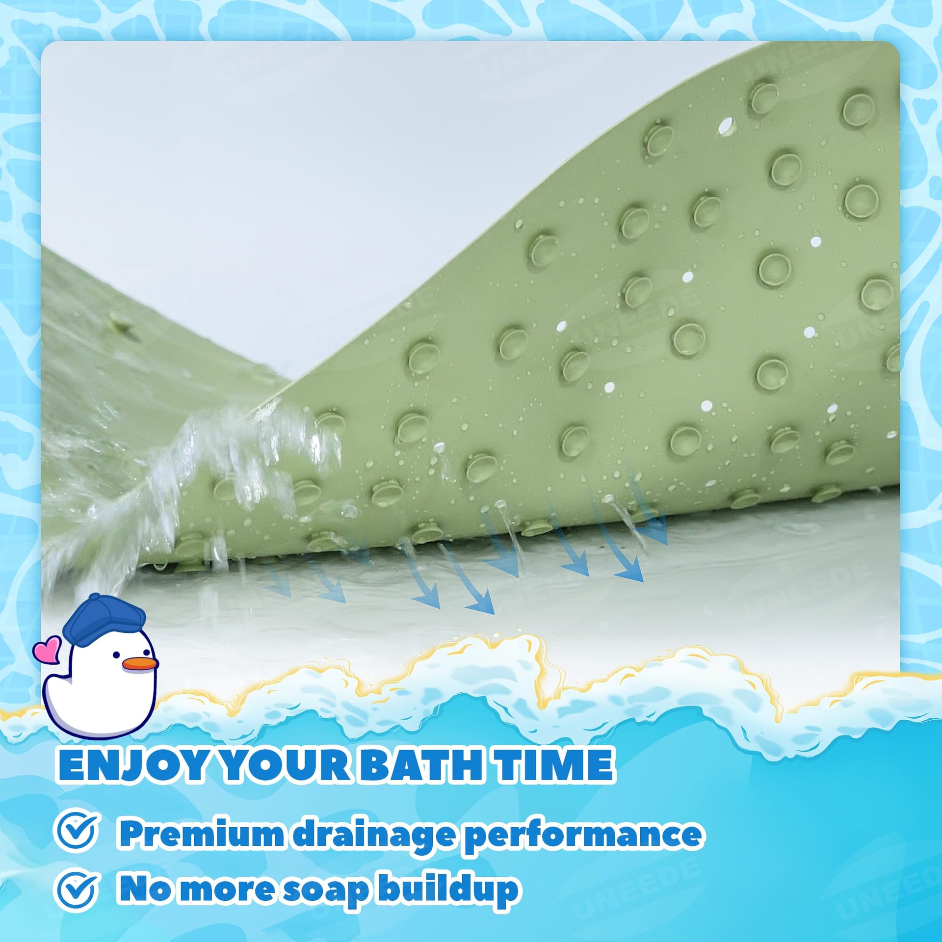 Kids Bathtub Mat Non Slip
