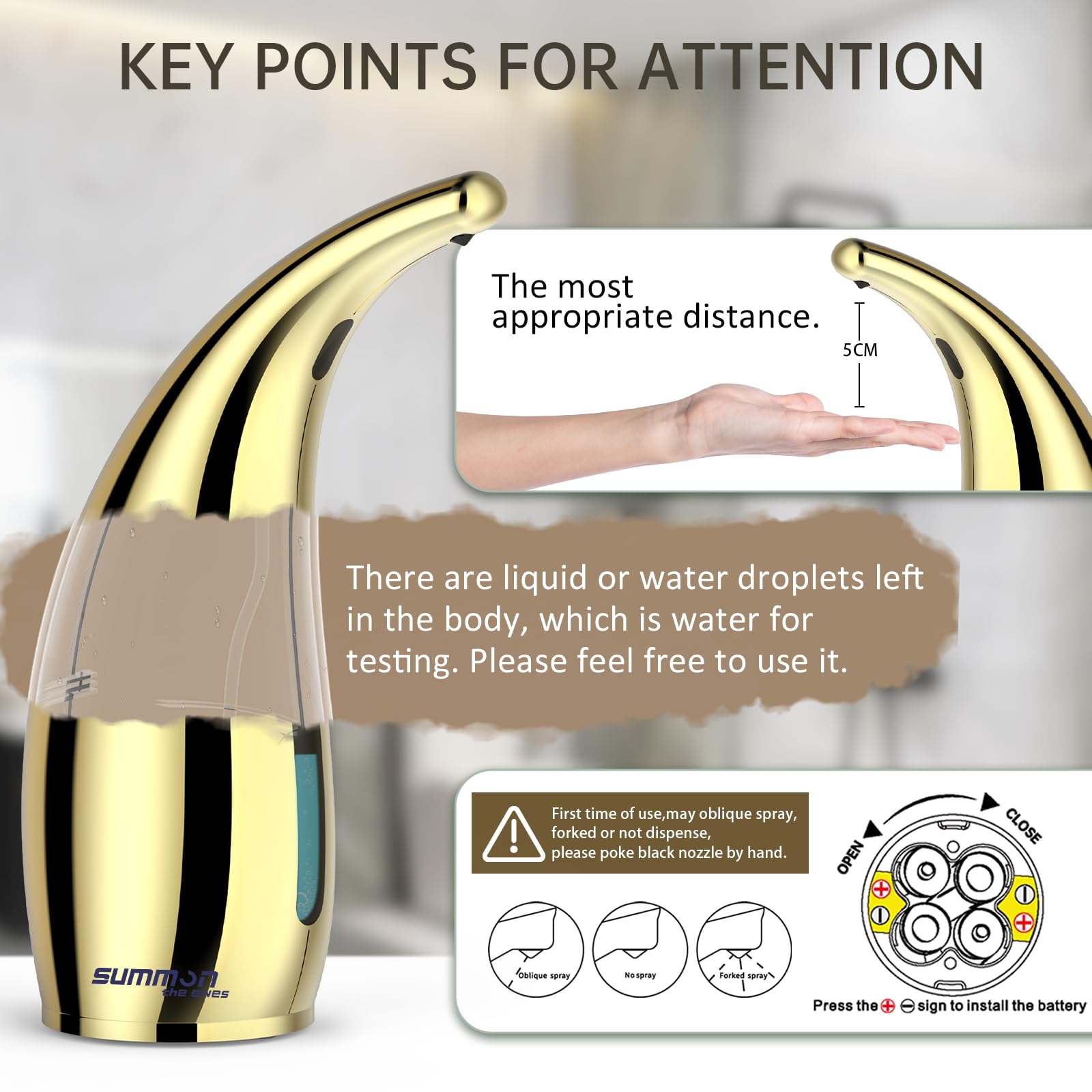 Automatic Liquid Soap Dispenser