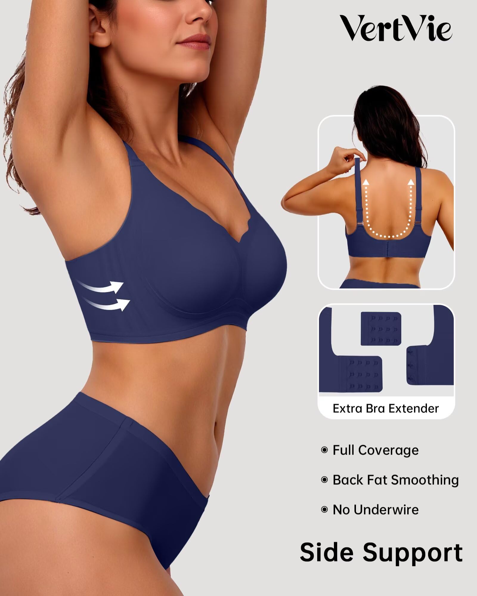 Seamless Jelly Bra No Underwire Supportive Bralette