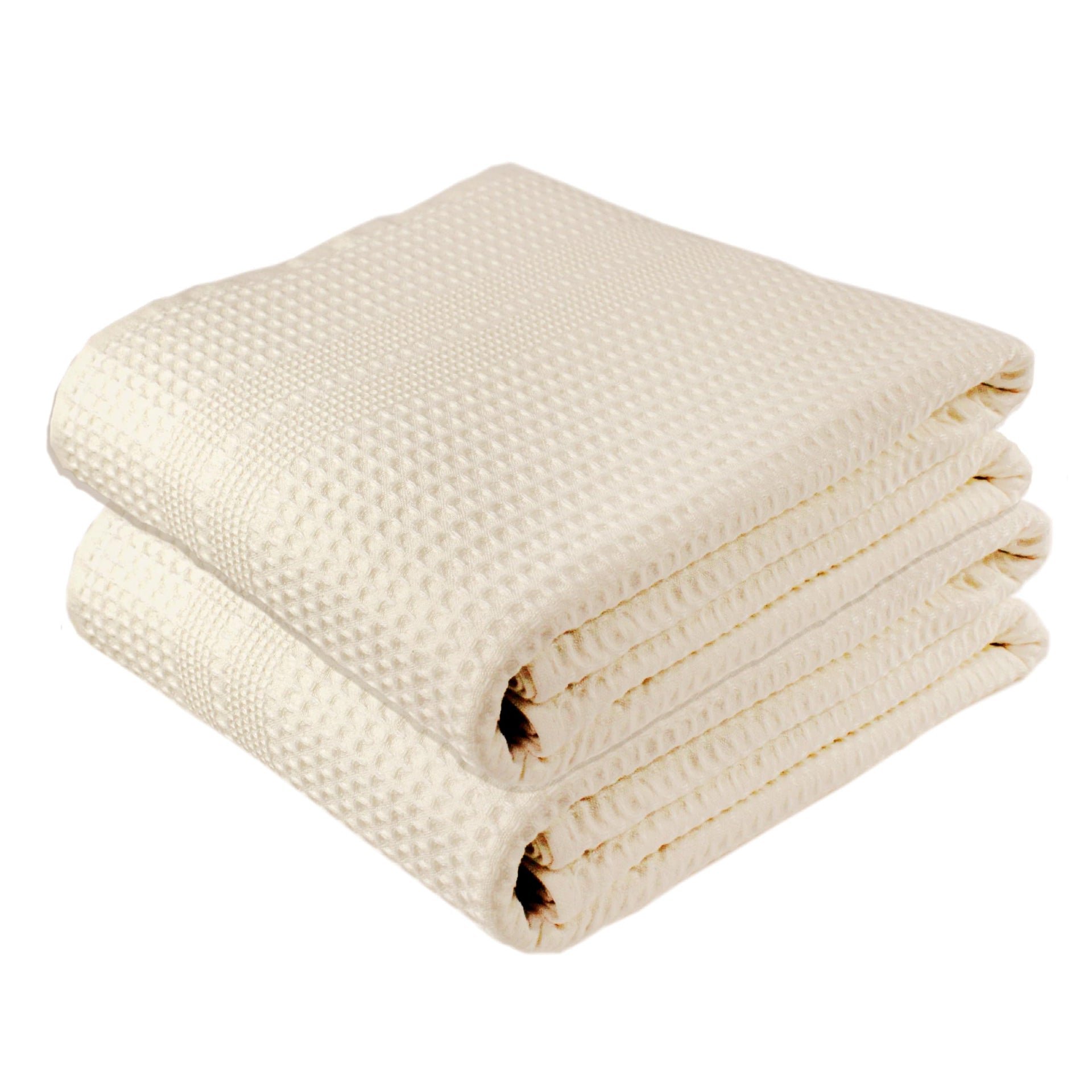 Waffle Bath Sheet Large Bath Towels Quick Dry Thin Body Towels (2 Count)