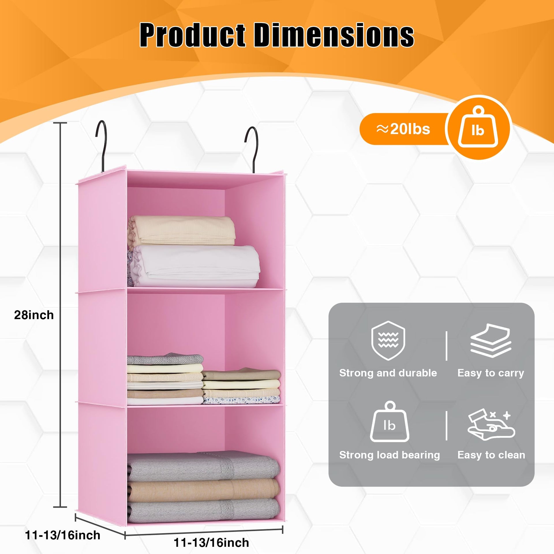 Hanging Closet Organizer 3