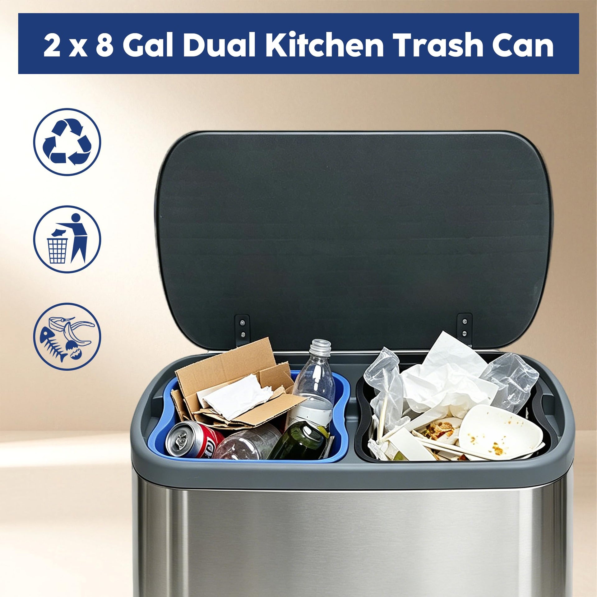 Kitchen Trash Can