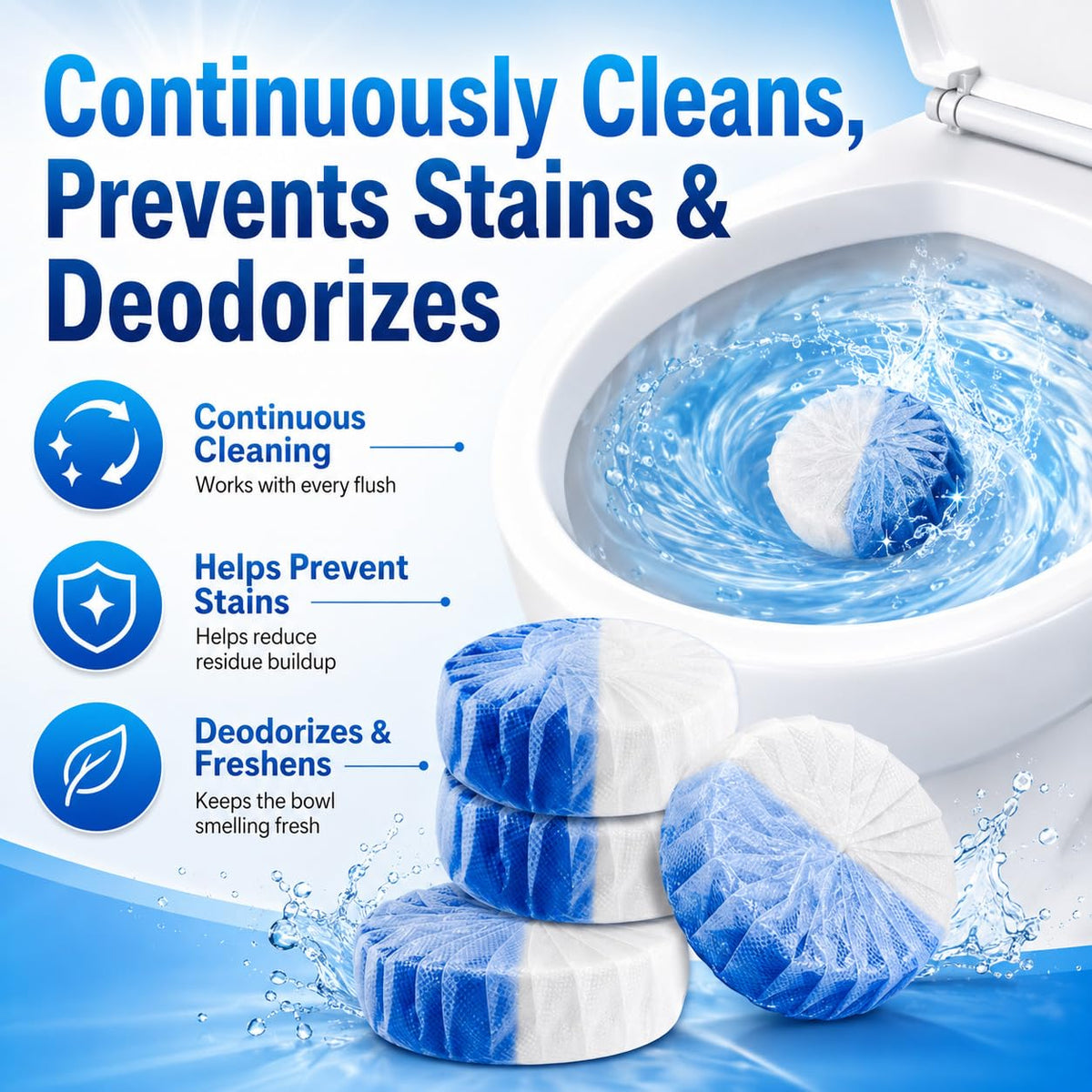 Toilet Bowl Cleaners 40 PACK (40 Count)