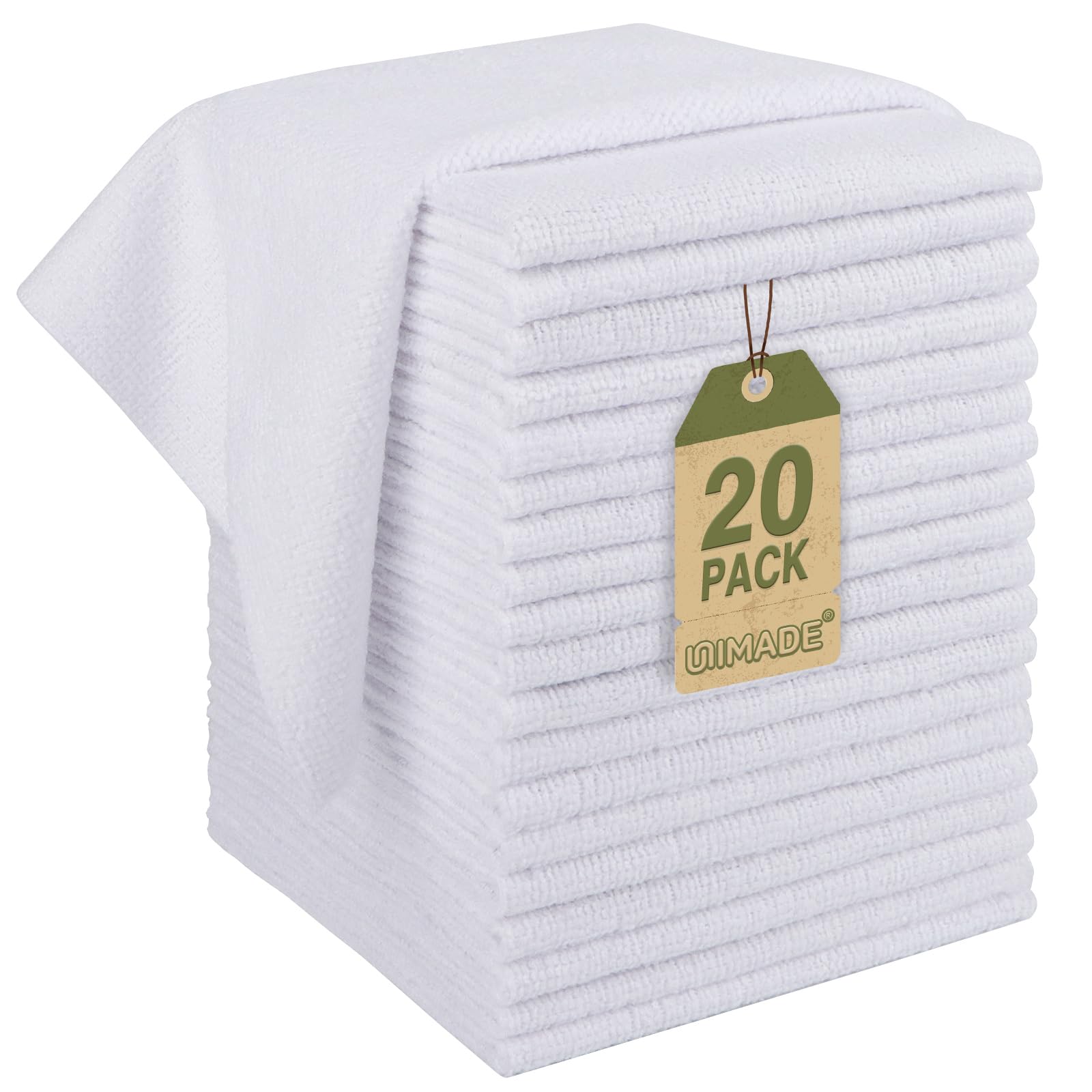 Microfiber Cleaning Cloth (20 Count)