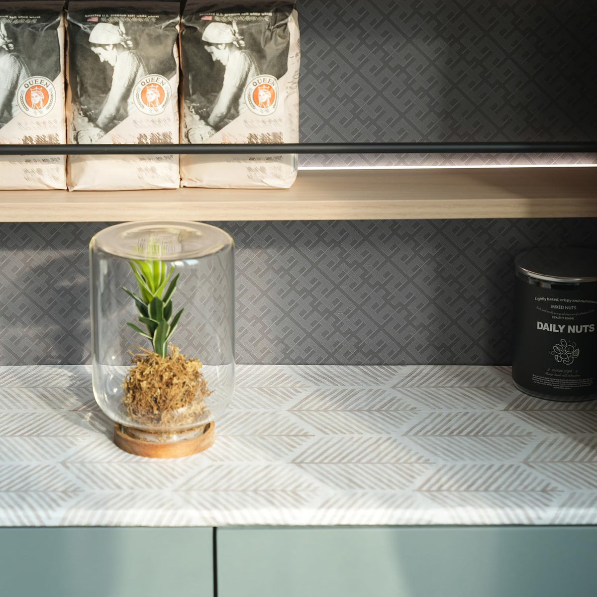 Shelf Liners for Kitchen Cabinets (384 Sq Ft)