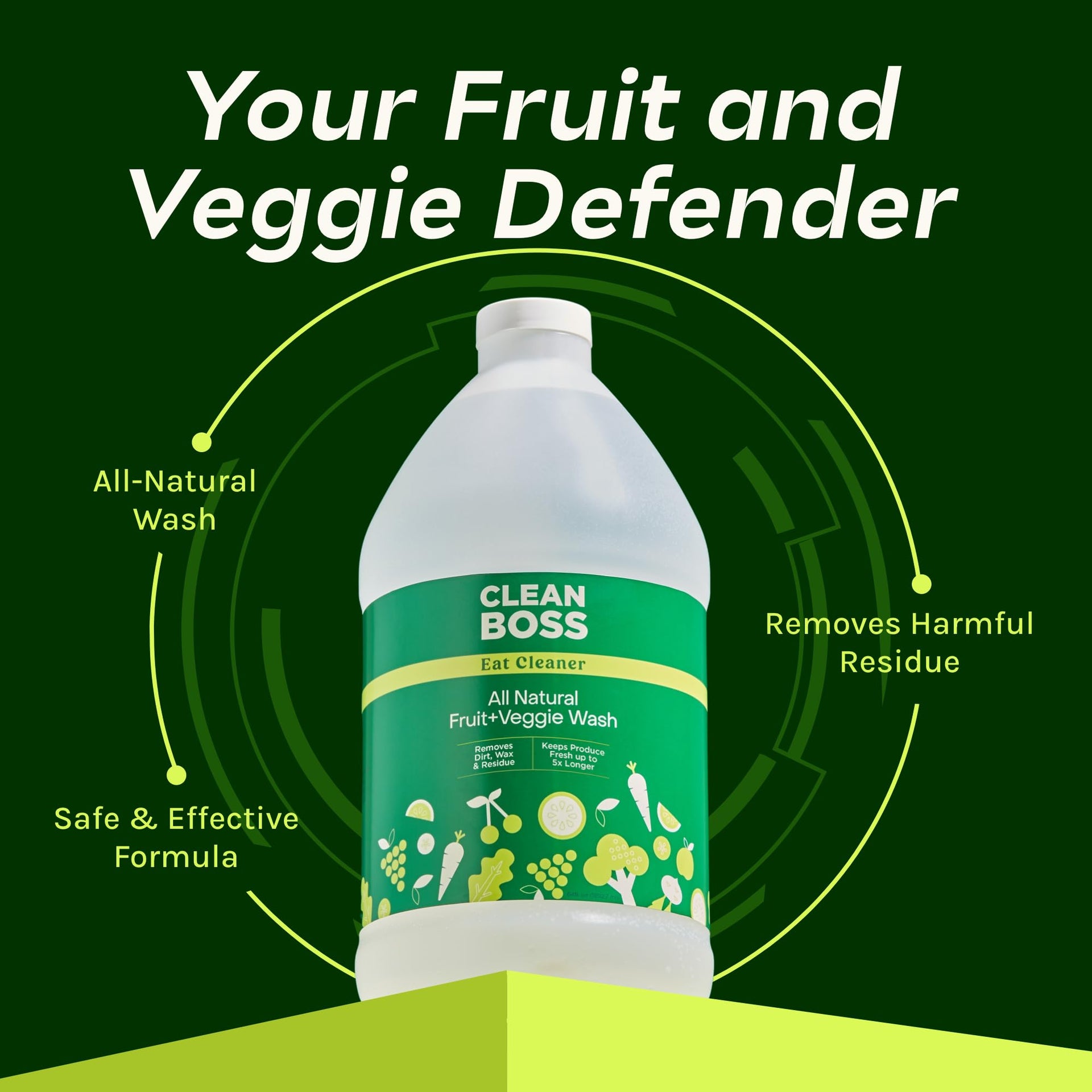 Eat Cleaner Triple (64 Fl Oz)