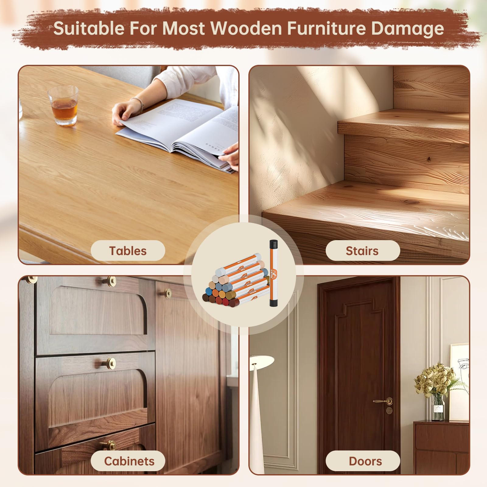 Wood Filler Putty Sticks