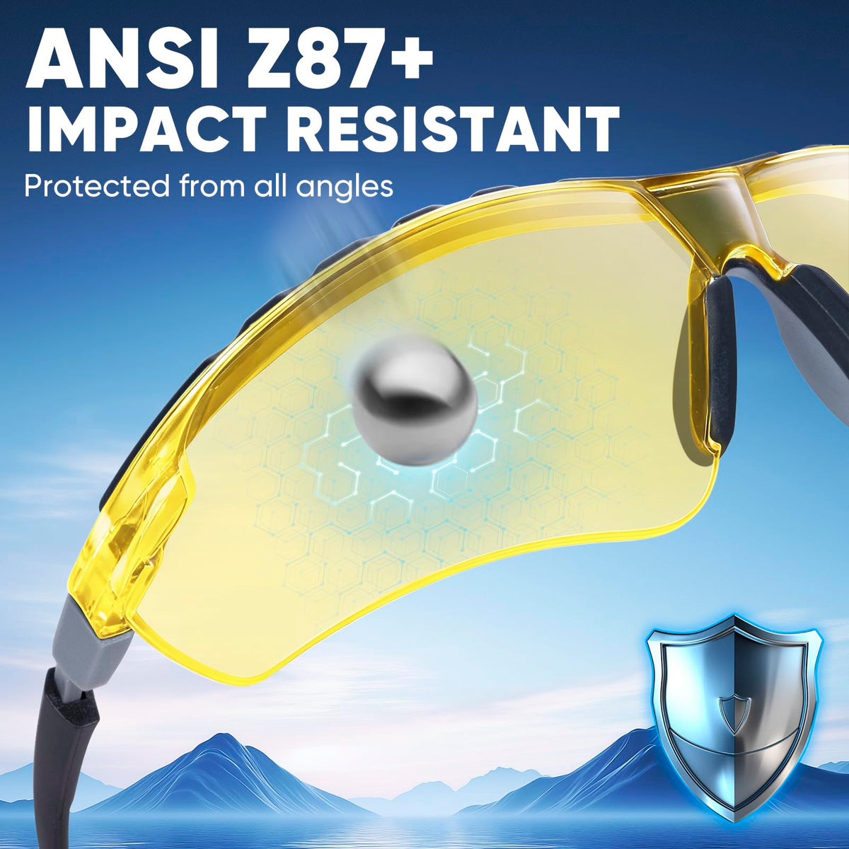 10PK Anti Fog Safety Glasses for Men & Women (10 Count)
