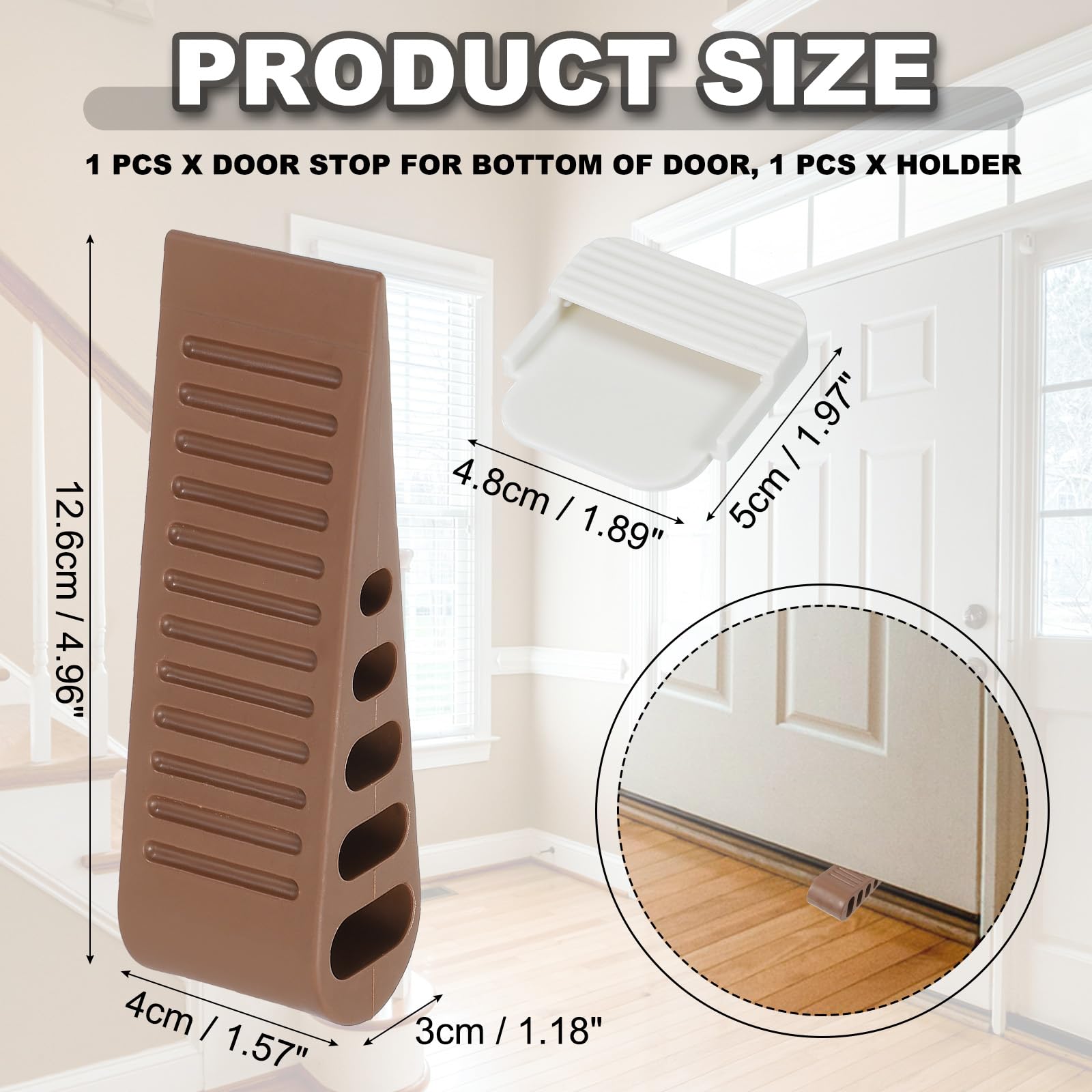 Rubber Door Stoppers for Bottom of Door