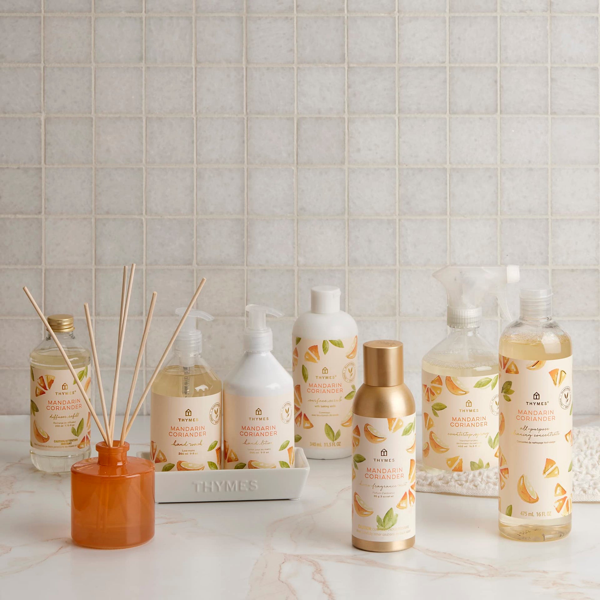 Mandarin Coriander Reed Diffuser Oil (7.75 Fl Oz)