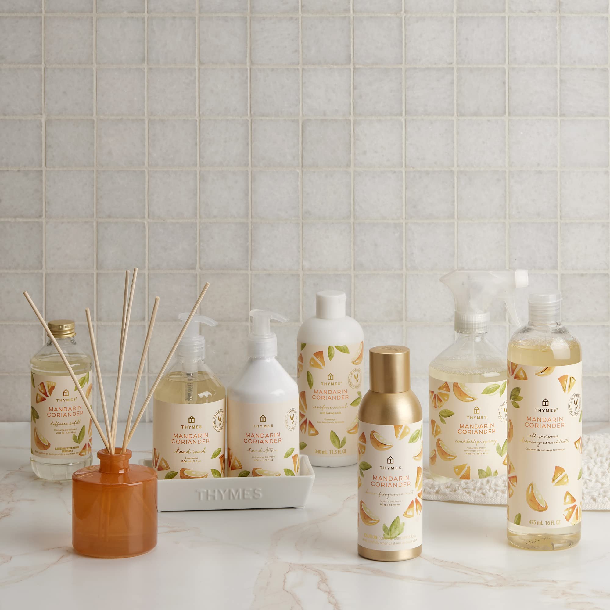 Mandarin Coriander Reed Diffuser Oil (7.75 Fl Oz)