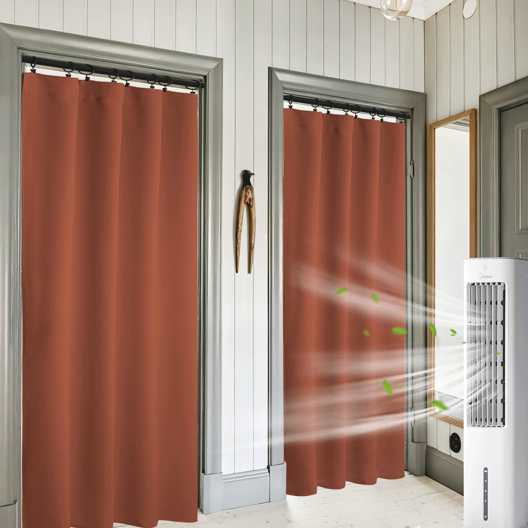 Blackout Curtains for Bedroom Living Dining Room 84 inches Long (2 Count)
