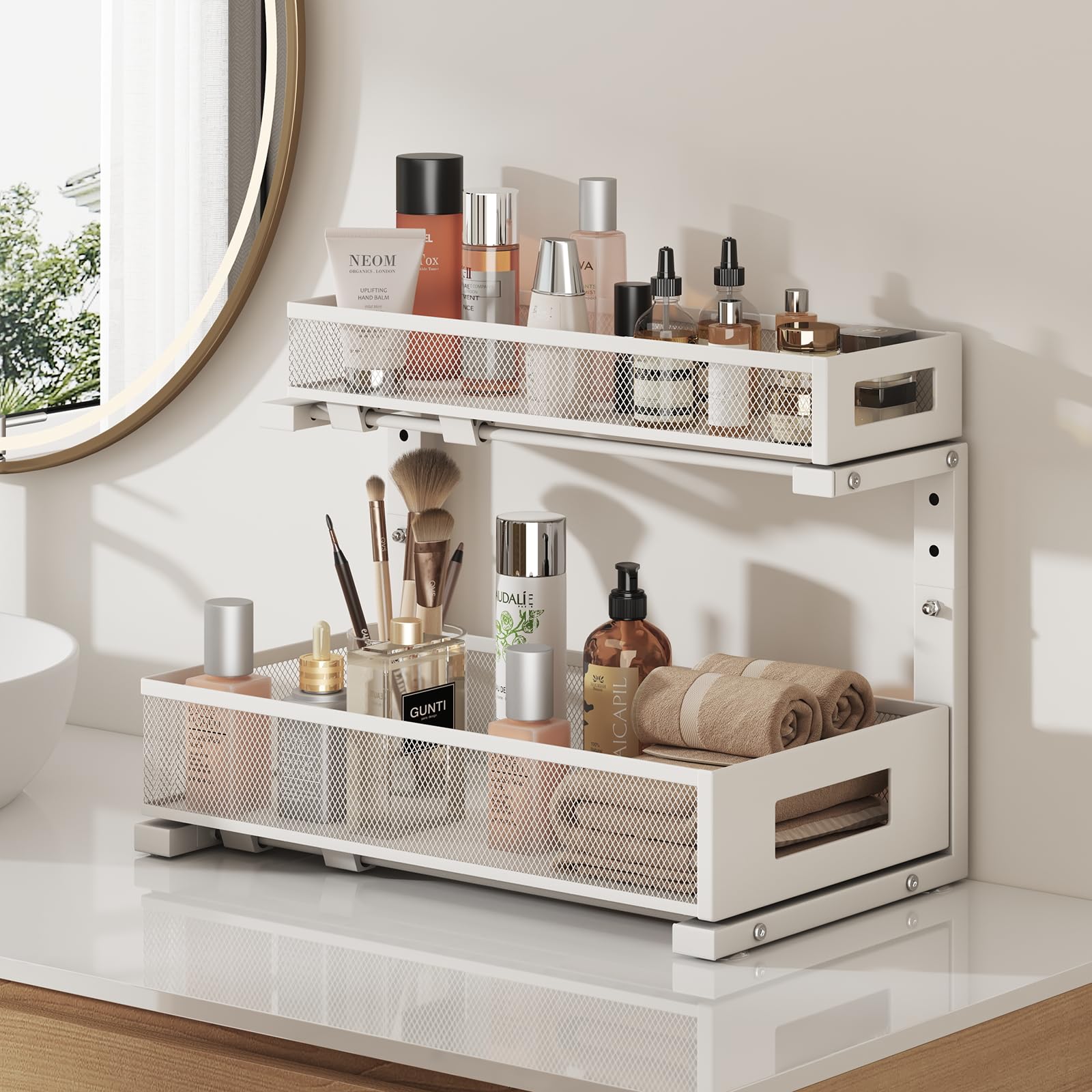 2 Pack 17IN Depth Under Sink Storage Organizer (2 Count)