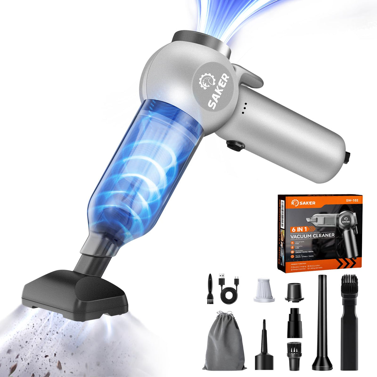 Car Vacuum Portable 6