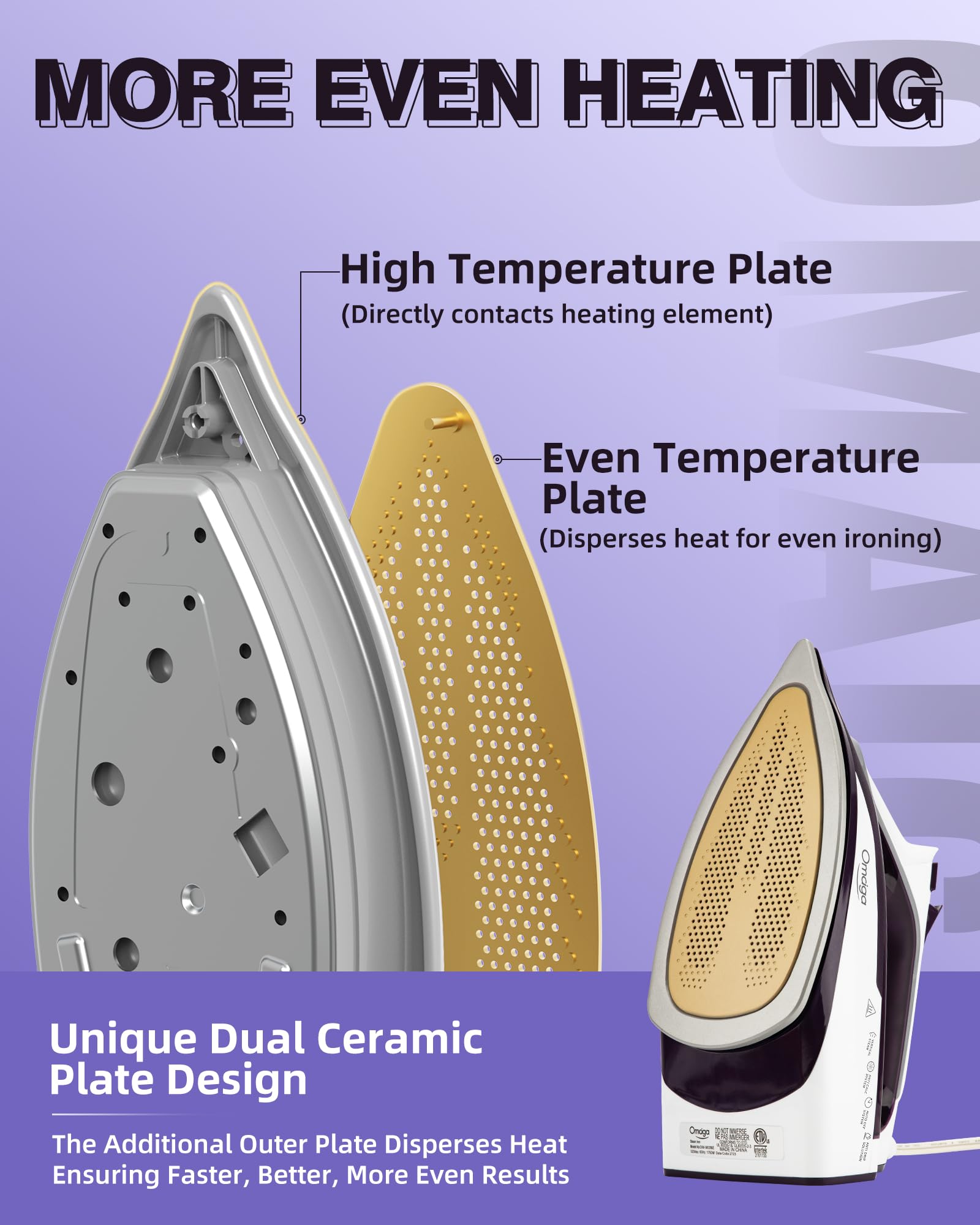 Steam Iron for Clothes