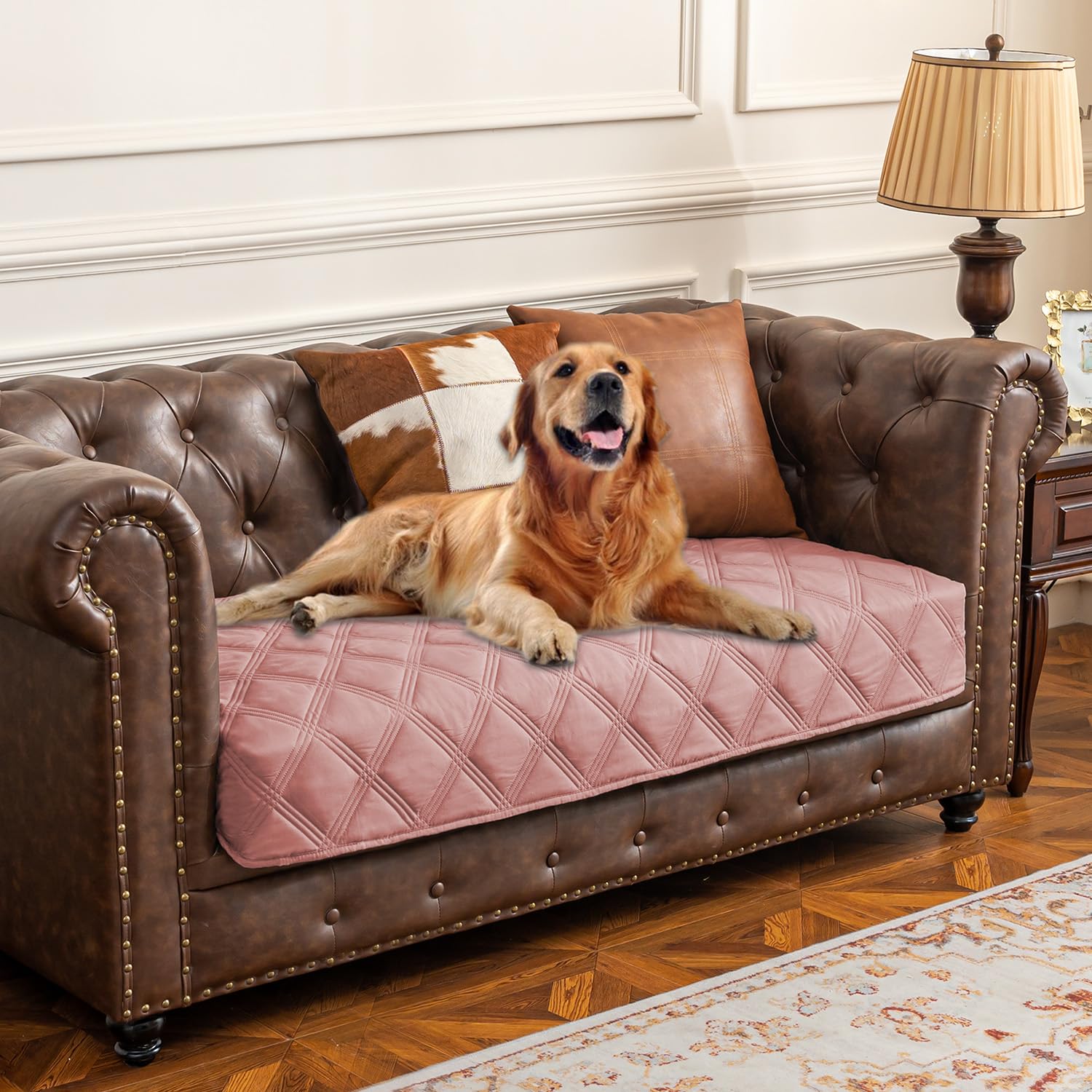 Waterproof Dog Bed Cover Pet Blanket with Anti