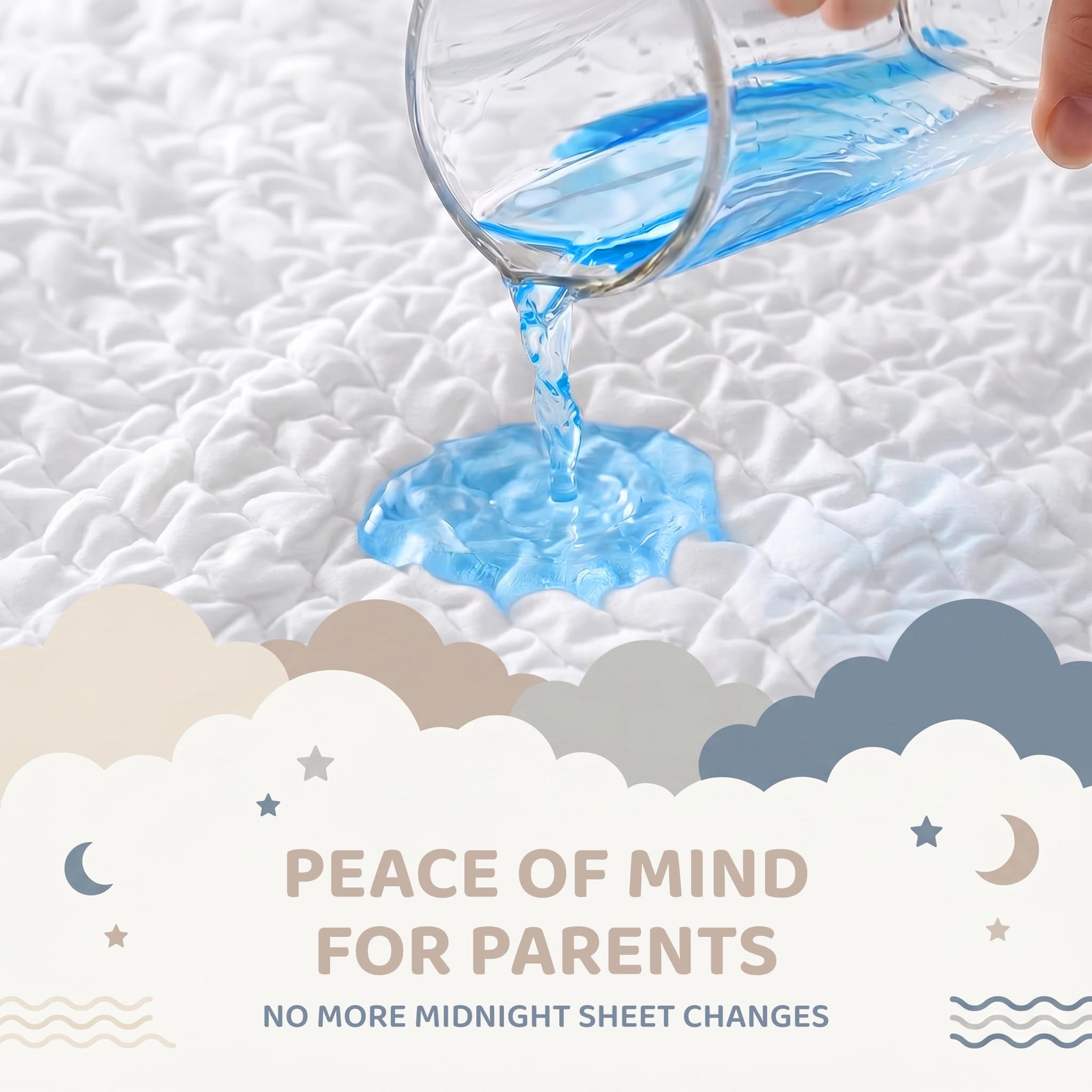 PAULATO BY GA.I.CO Waterproof Crib Mattress Protector