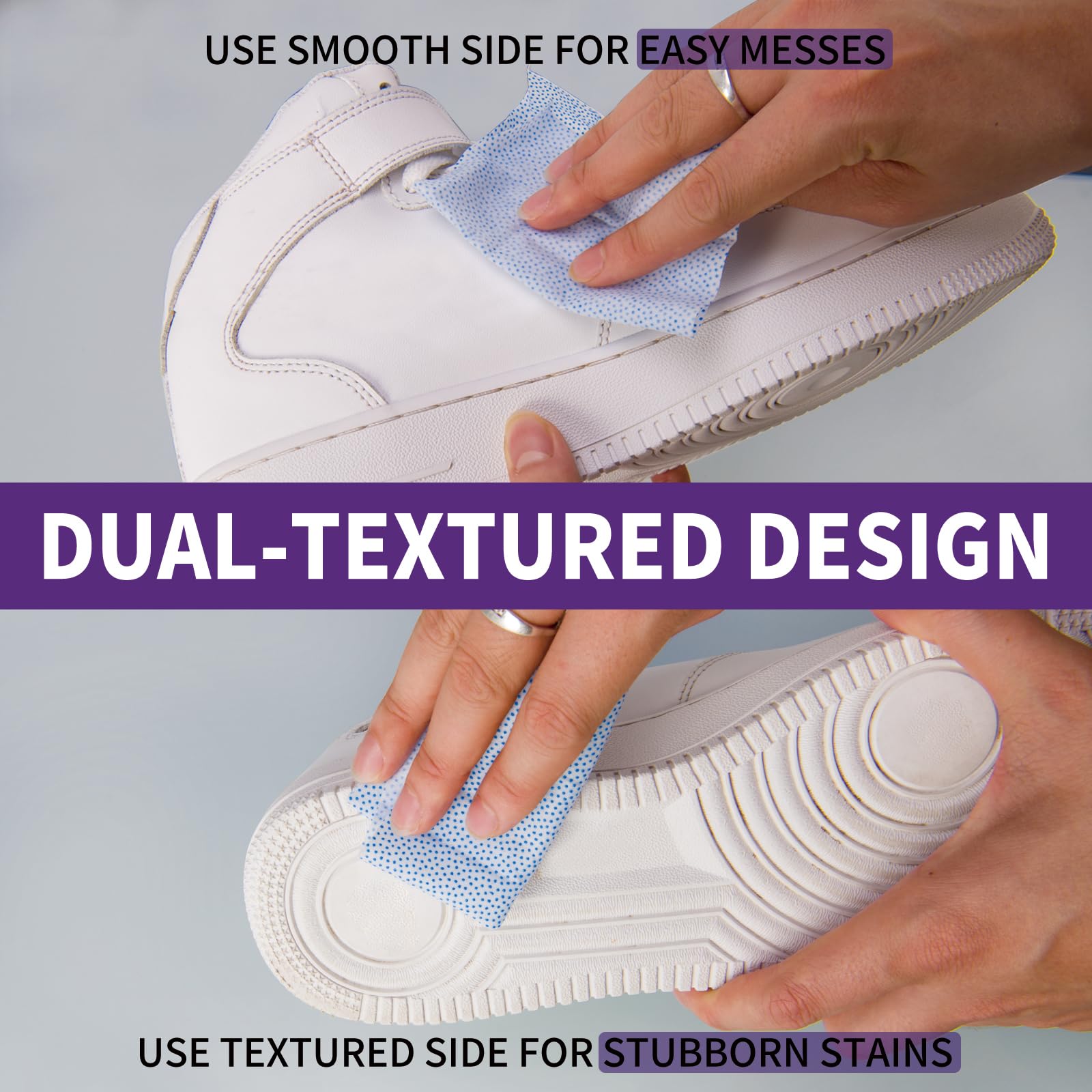 Shoe and Sneaker Cleaner Wipes (30 Count)