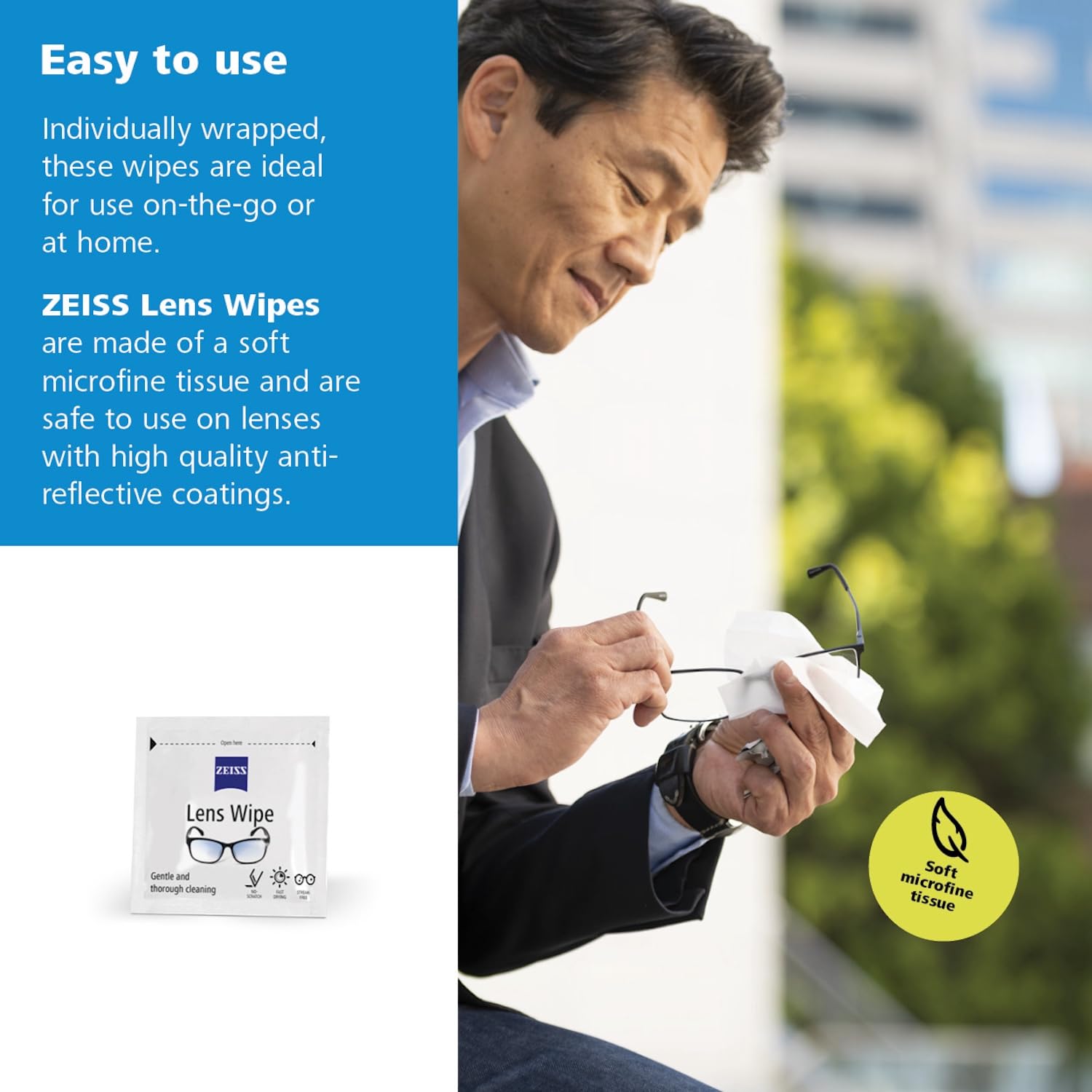 Pre Moistened Lens Cleaning Wipes (600 Count) - ModHome Supplies