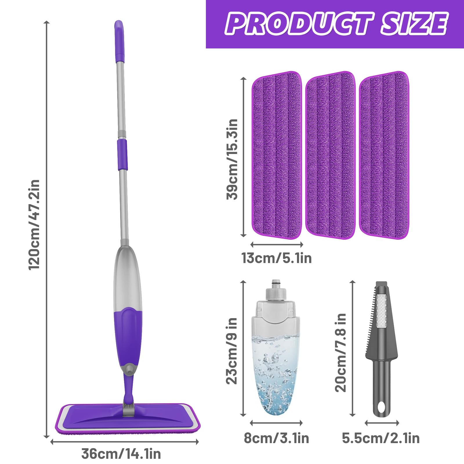 Spray Mops for Floor Cleaning