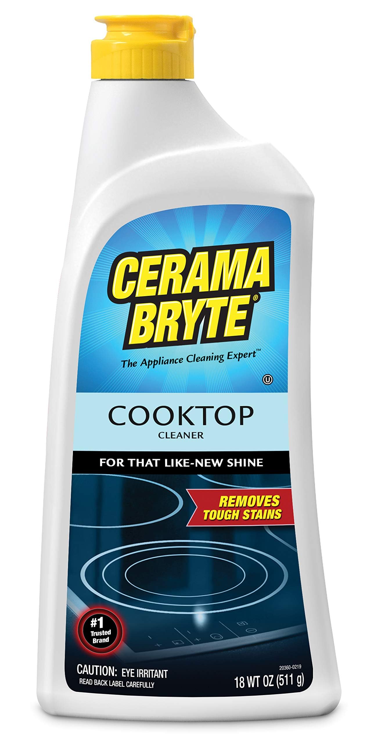 Removes Tough Stains Cooktop and Stove Top Cleaner for Glass (18 Fl Oz)
