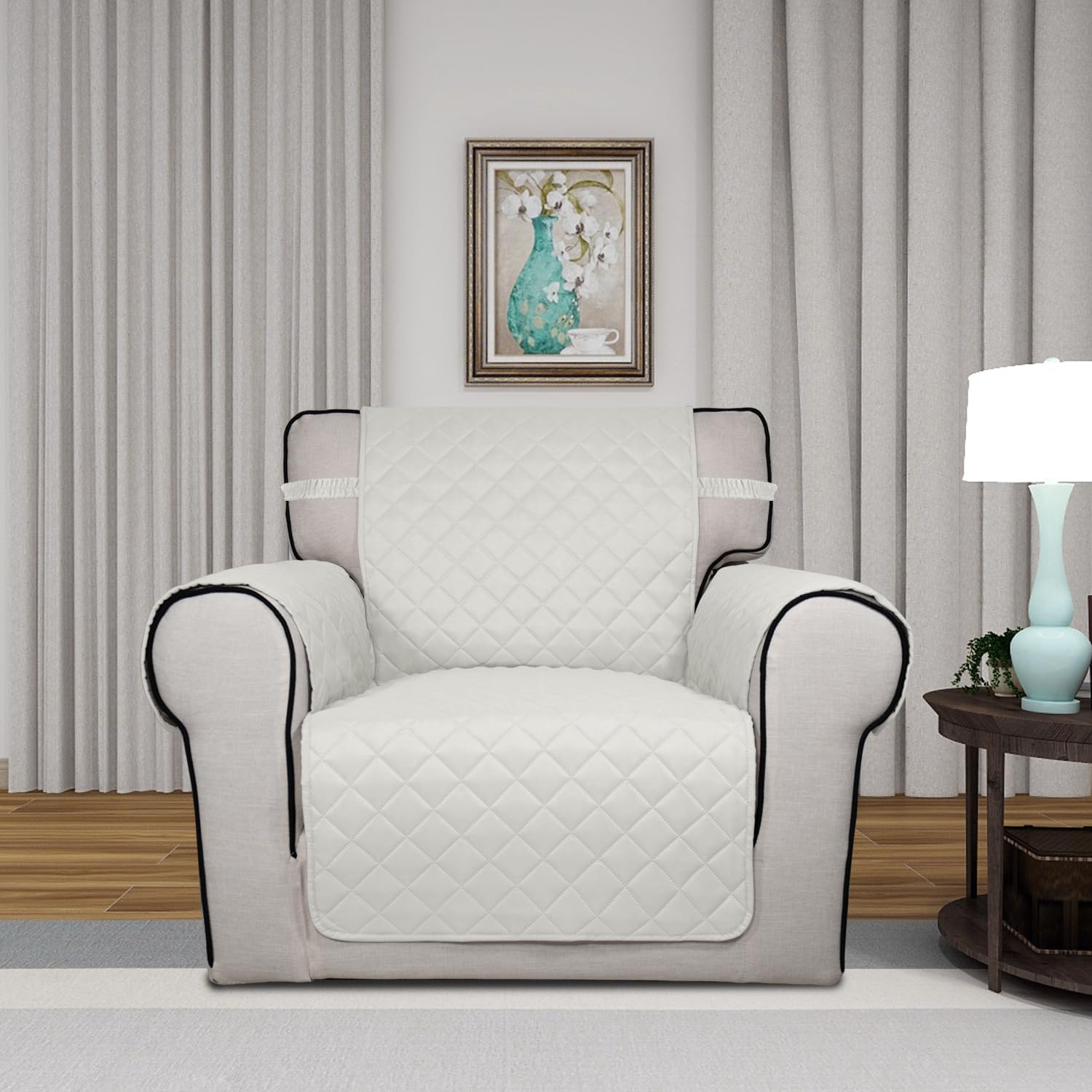 Reversible Quilted Sofa Cover