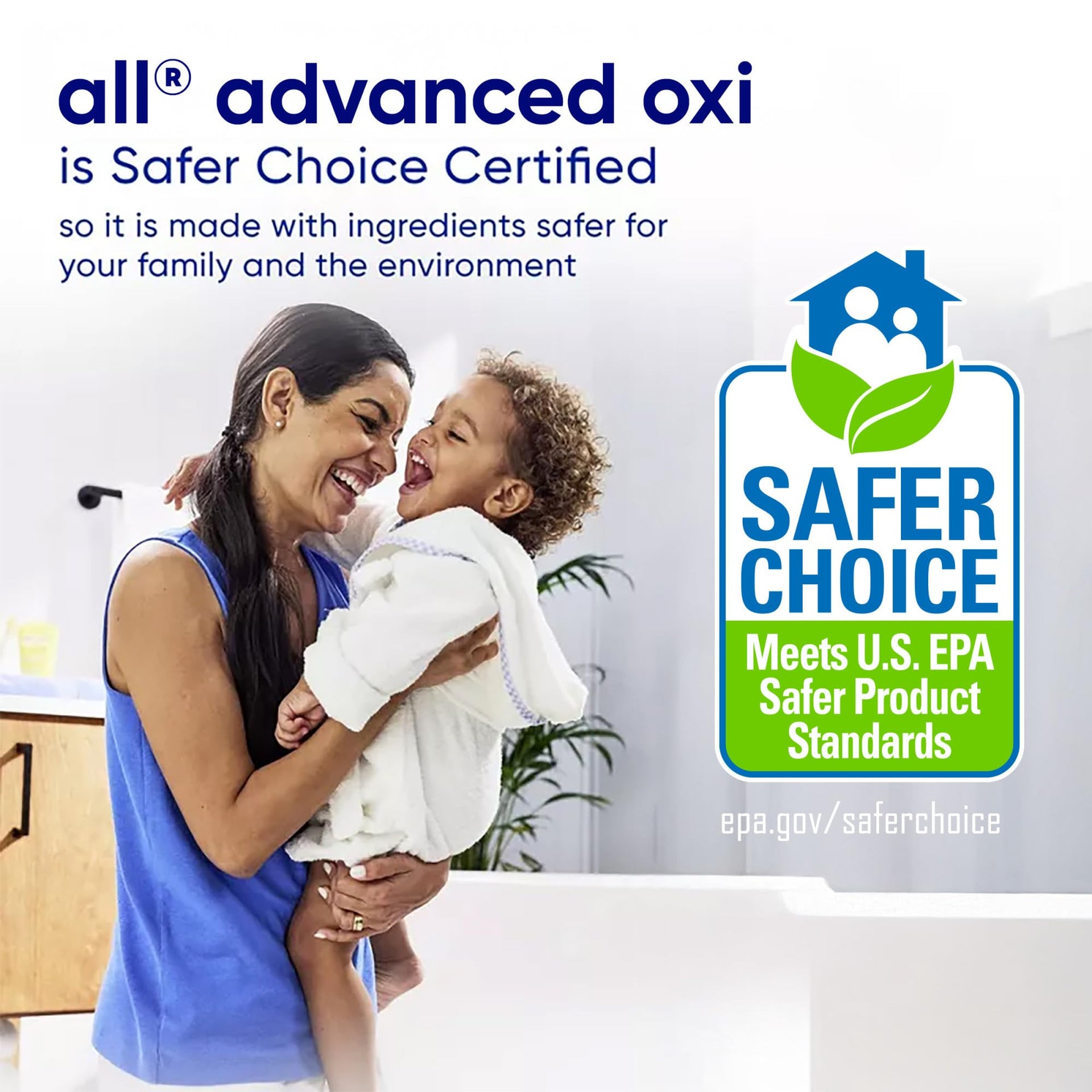 free clear Advanced OXI Laundry Detergent (80.1 Fl Oz) - ModHome Supplies