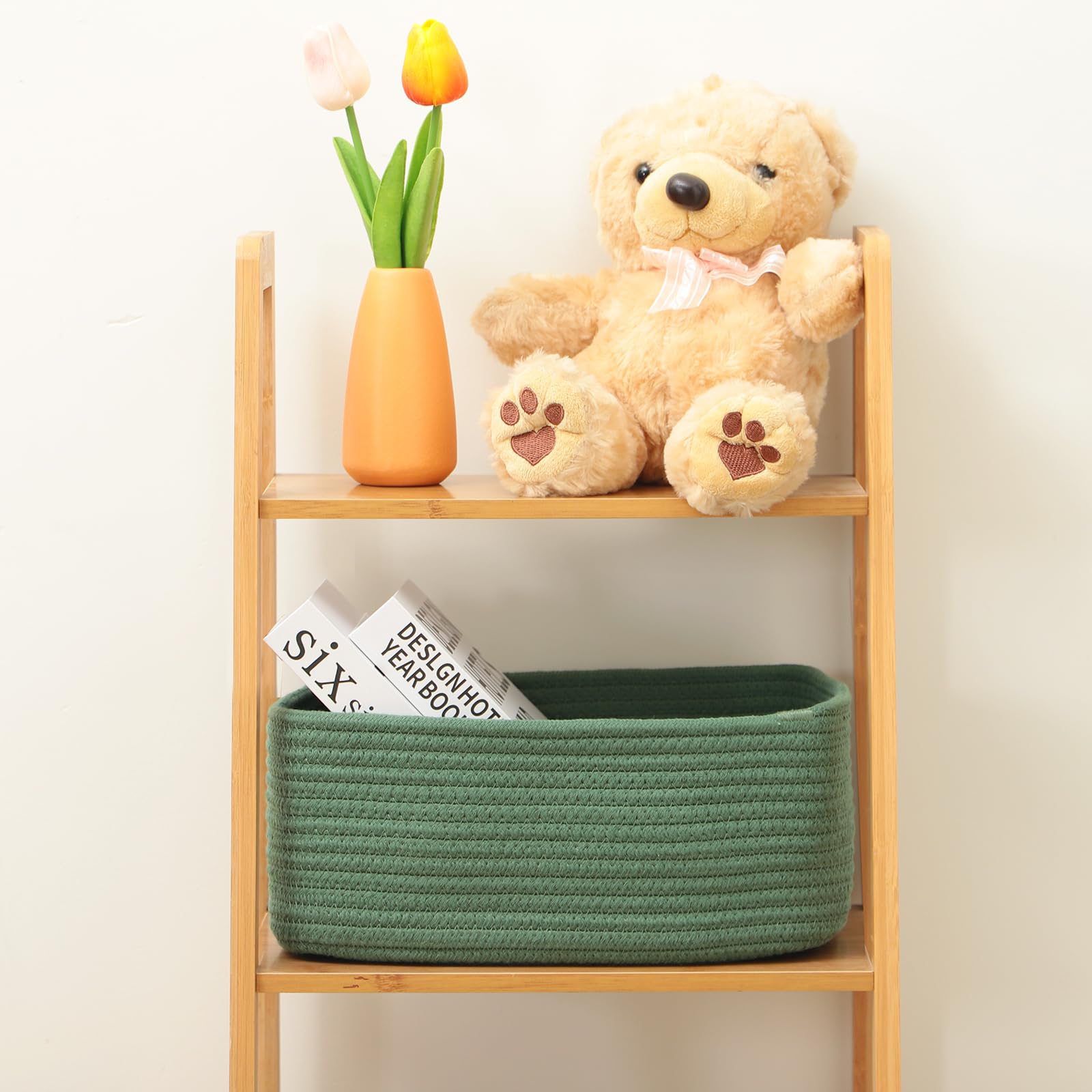 Small Storage Baskets for Organizing (4 Count)