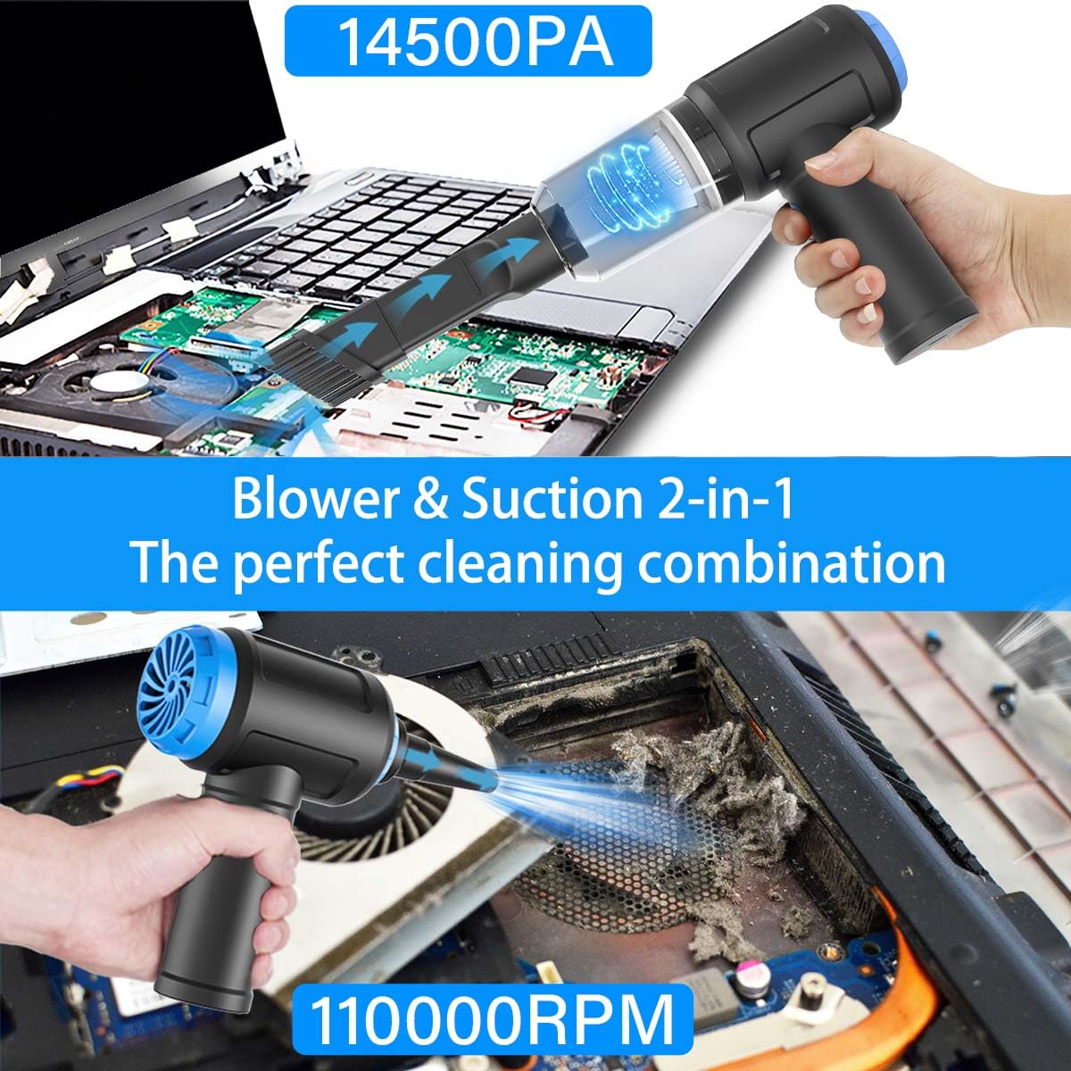 Air Duster Computer Vacuum Cleaner