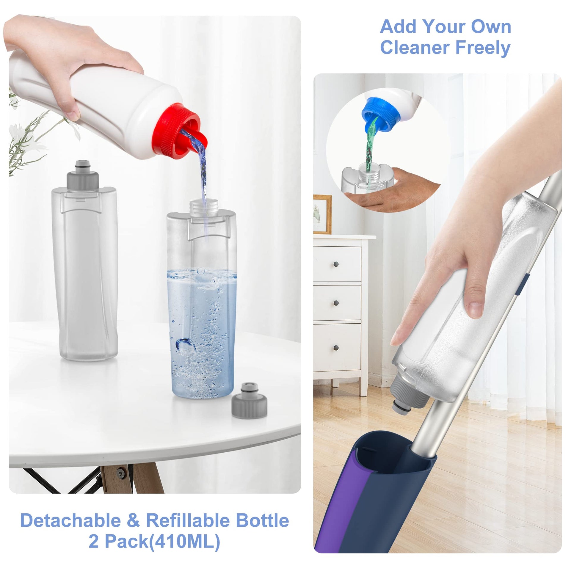 Spray Wet Mops for Floors Cleaning