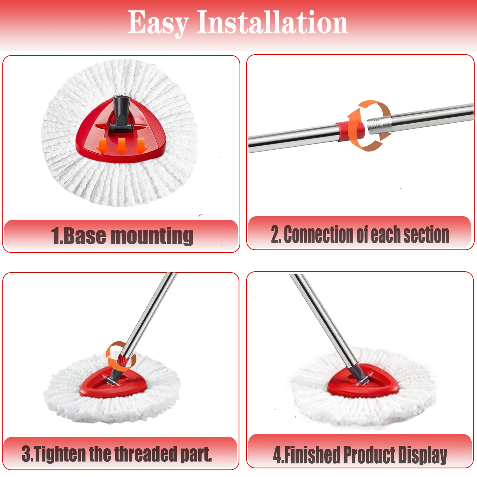 O Cedar Spin Mop Replacement Head (16 Ounce)