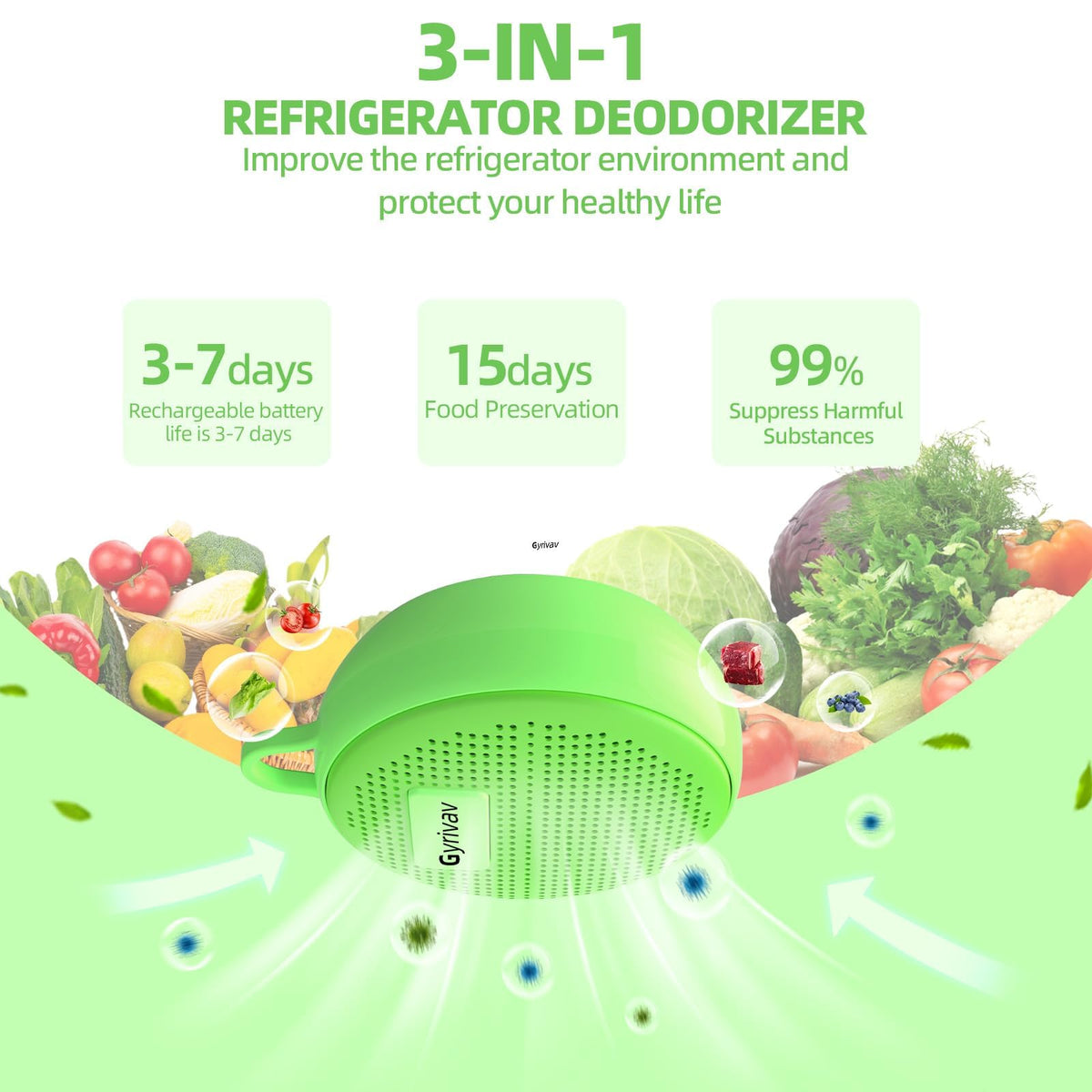Refrigerator Deodorizer