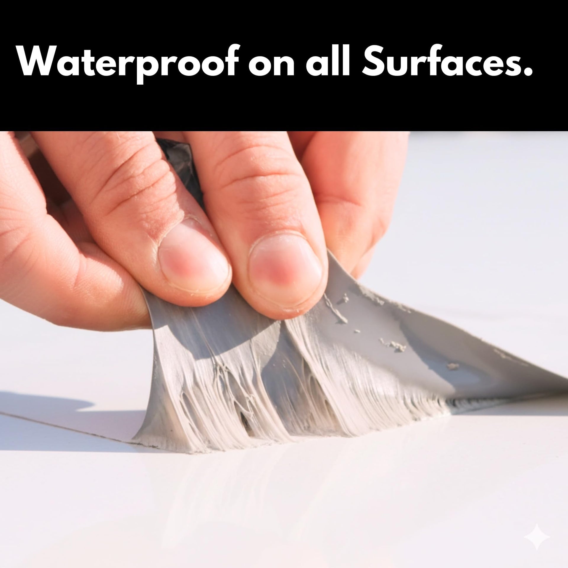 Sealant Tape with MicroSealant White 4 inch x 50 feet RV & Roof Repair (50 Foot)