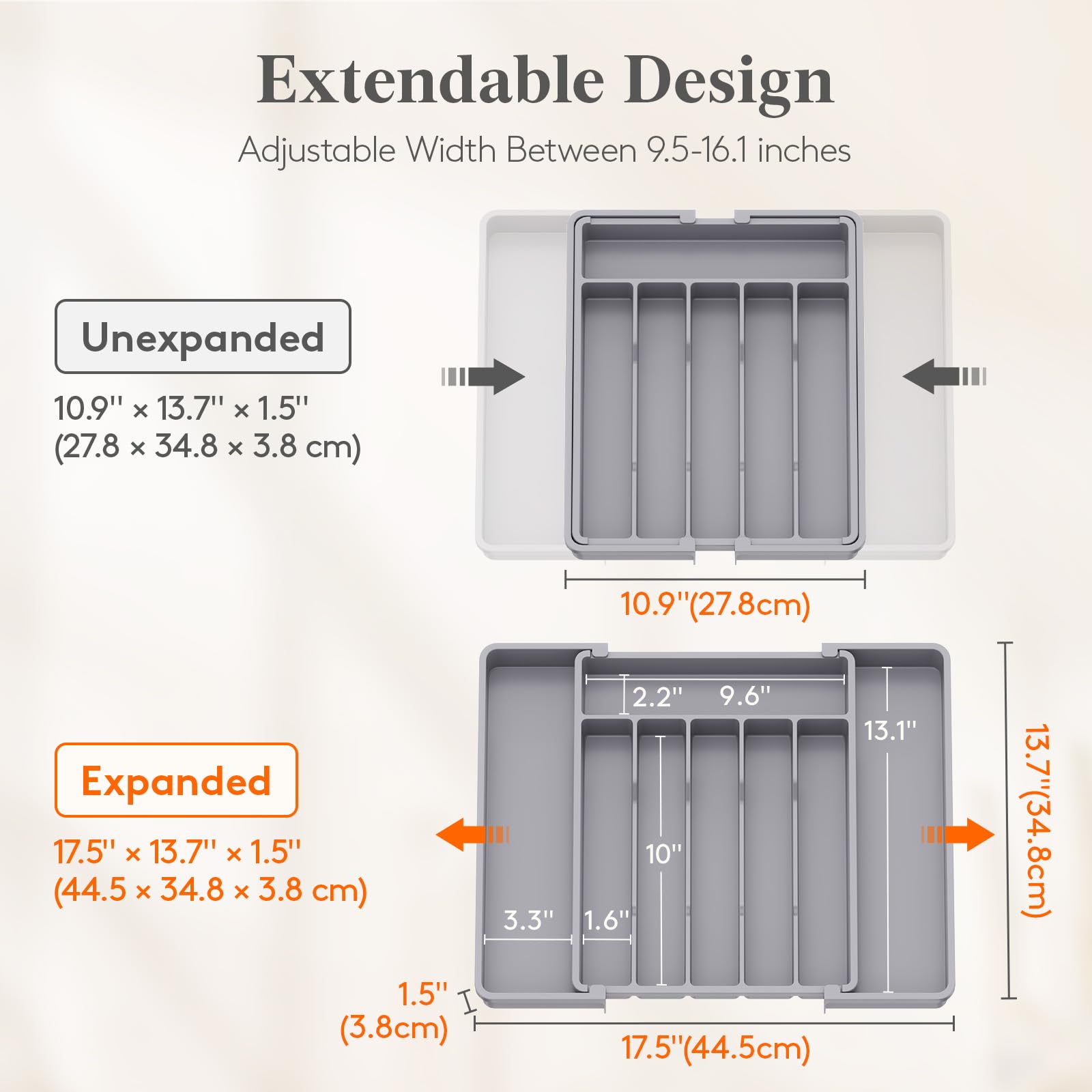 Silverware Drawer Organizer