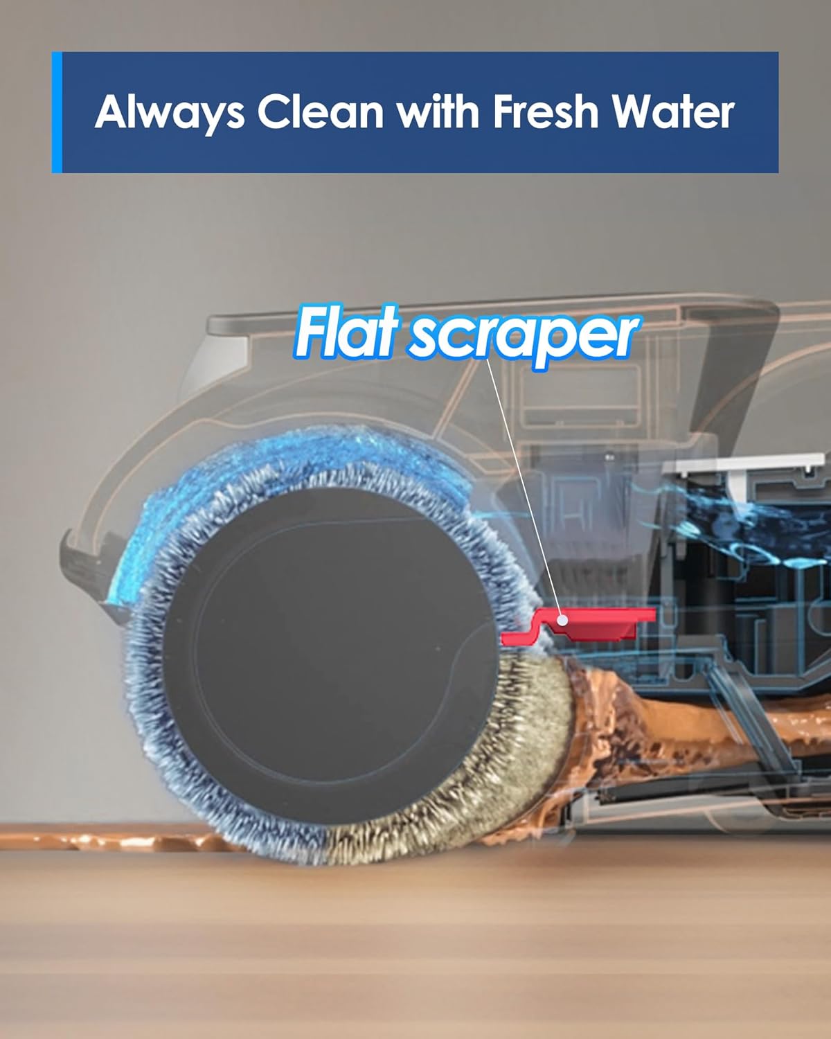 Tineco iFLOOR 5 Breeze Complete Wet Dry Vacuum Cordless Floor Washer, One-Step Cleaning for Hard Floors, Edge Clean, Auto Self-Cleaning, Lightweight & Cordless Design - ModHome Supplies