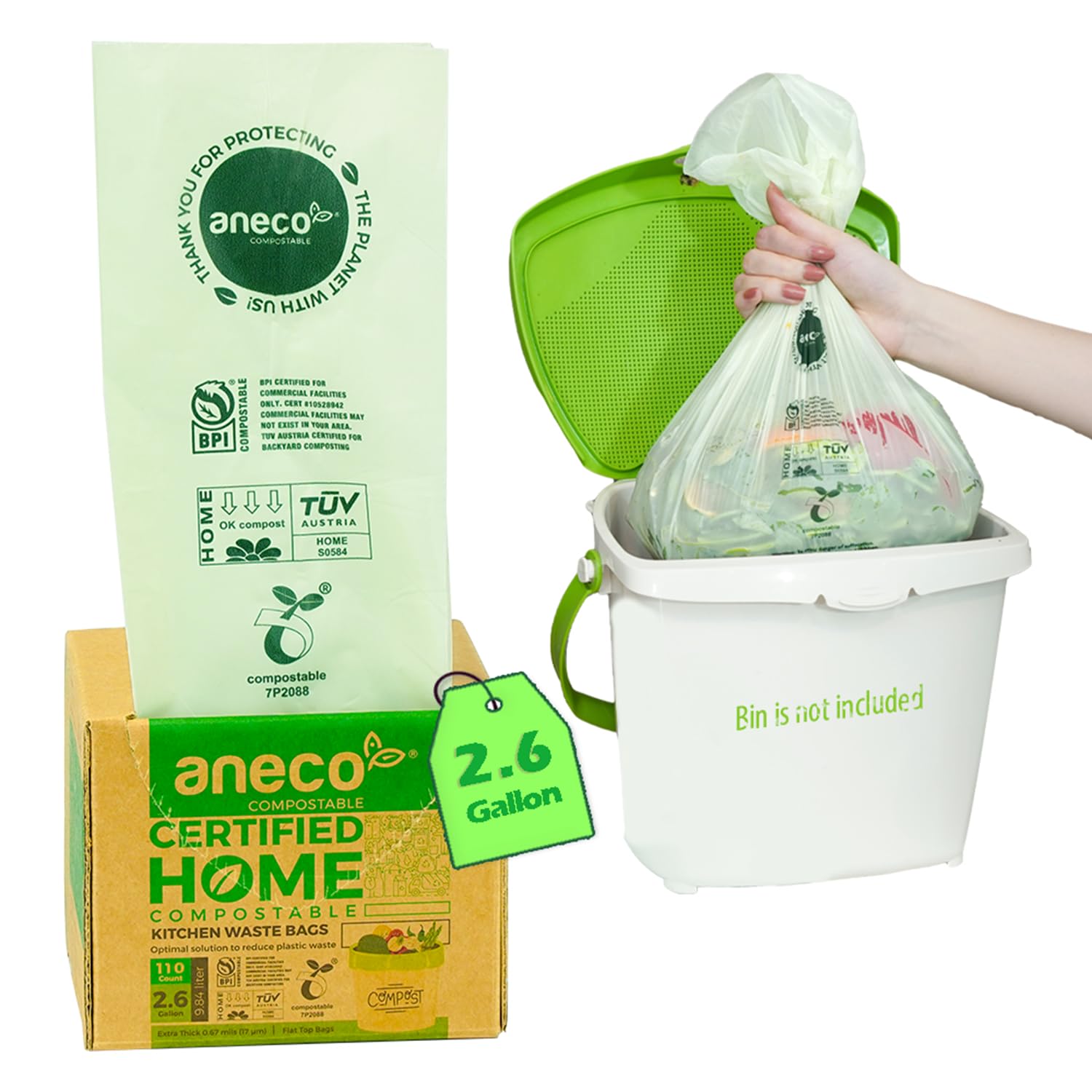 Include 10 Bonus Bags (110 Count)