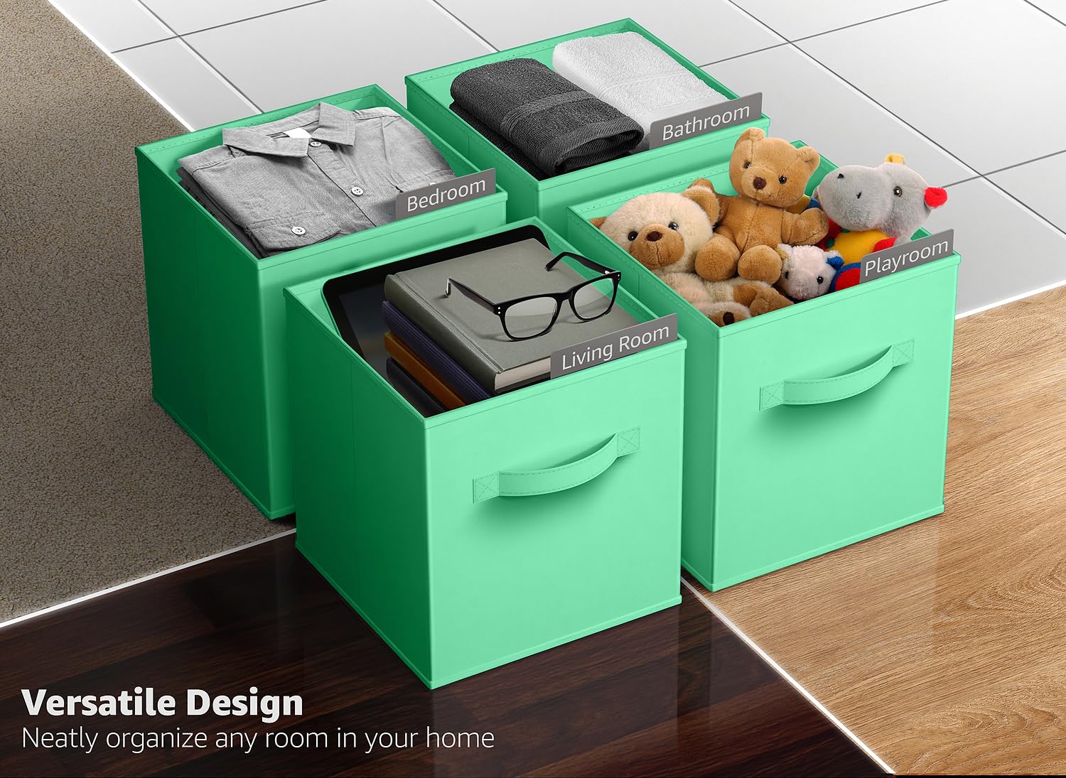 13 Inch Storage Bins (8 Count)