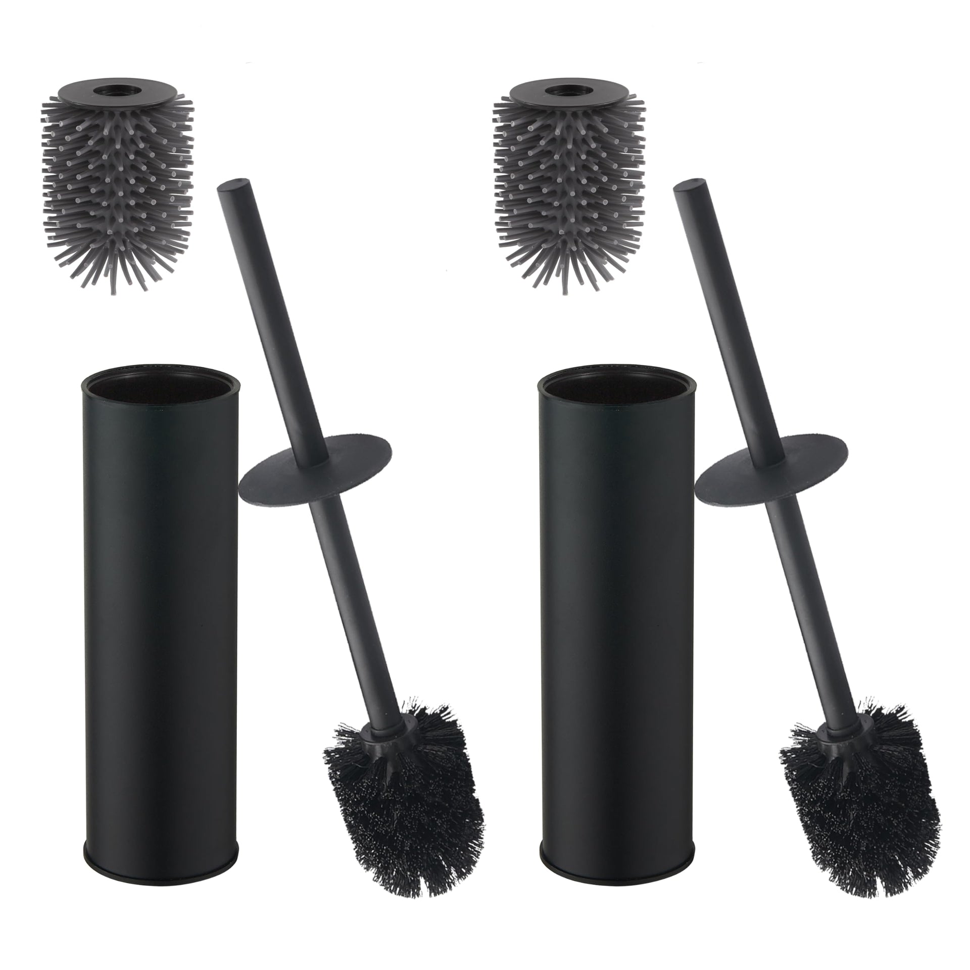 Toilet Brush and Holder (2 Count)