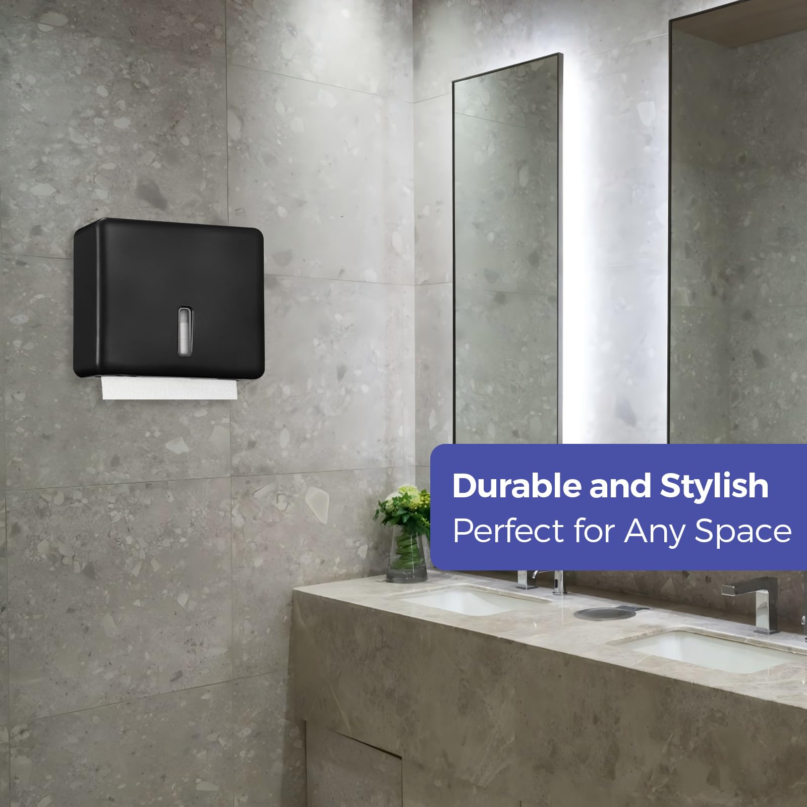 Multifold Paper Towel Dispenser Wall Mount
