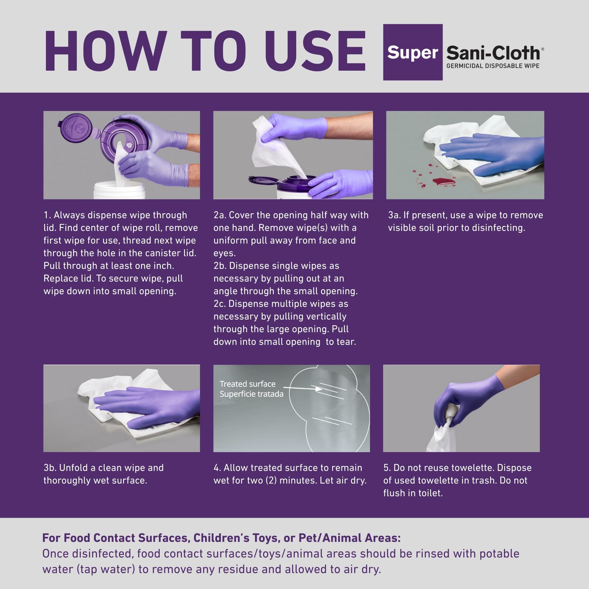 Professional Disposables Surface Disinfectant Super Sani (160 Count)